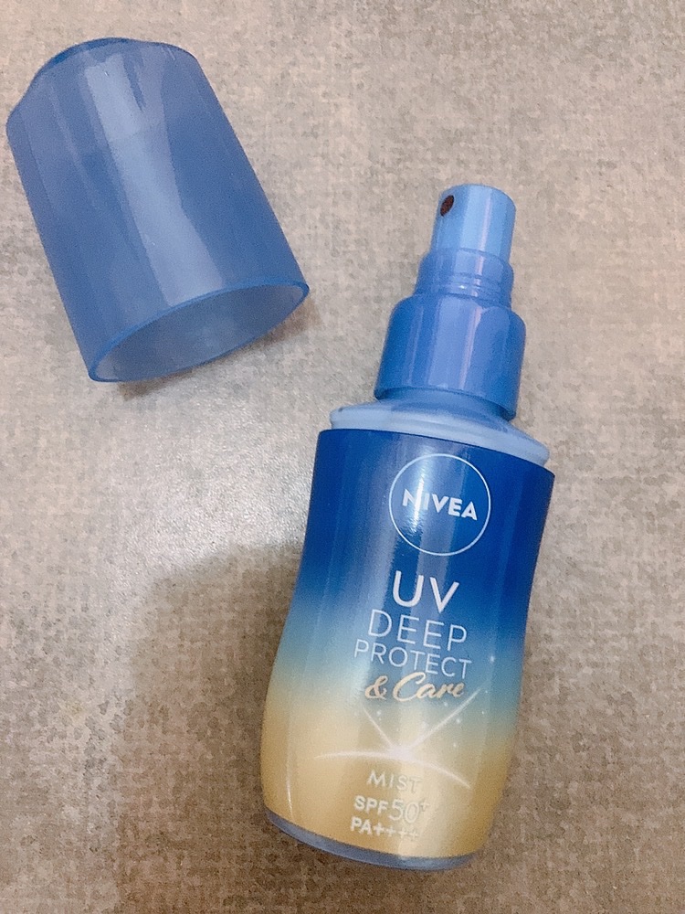 ニベアUV ディーププロテクト＆ケア ミルクミスト/ニベア/日焼け止めミスト・スプレーを使ったクチコミ（1枚目）