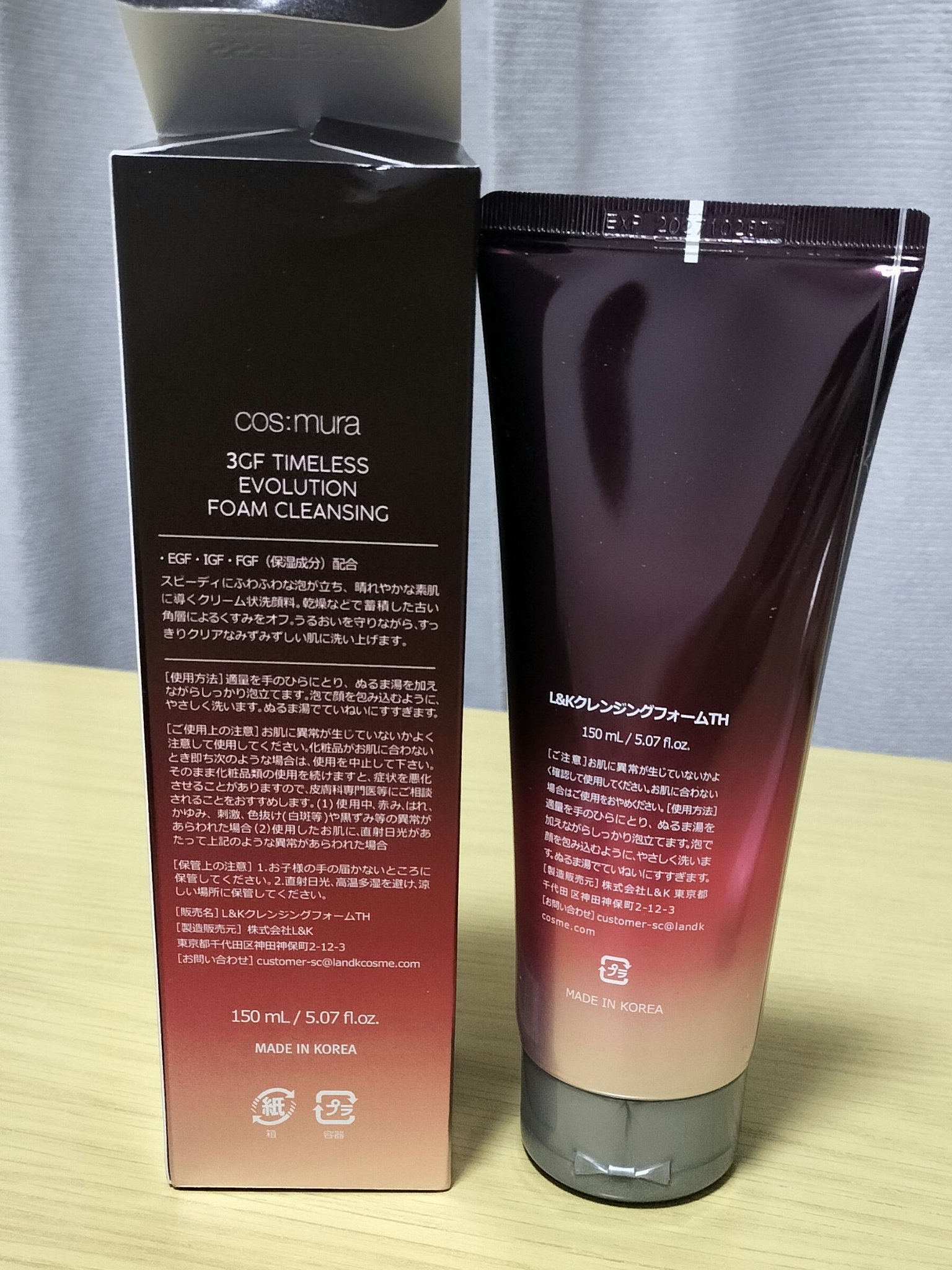 3GF TIMELESS EVOLUTION FOAM CLEANSING/cos:mura/洗顔フォームを使ったクチコミ（2枚目）