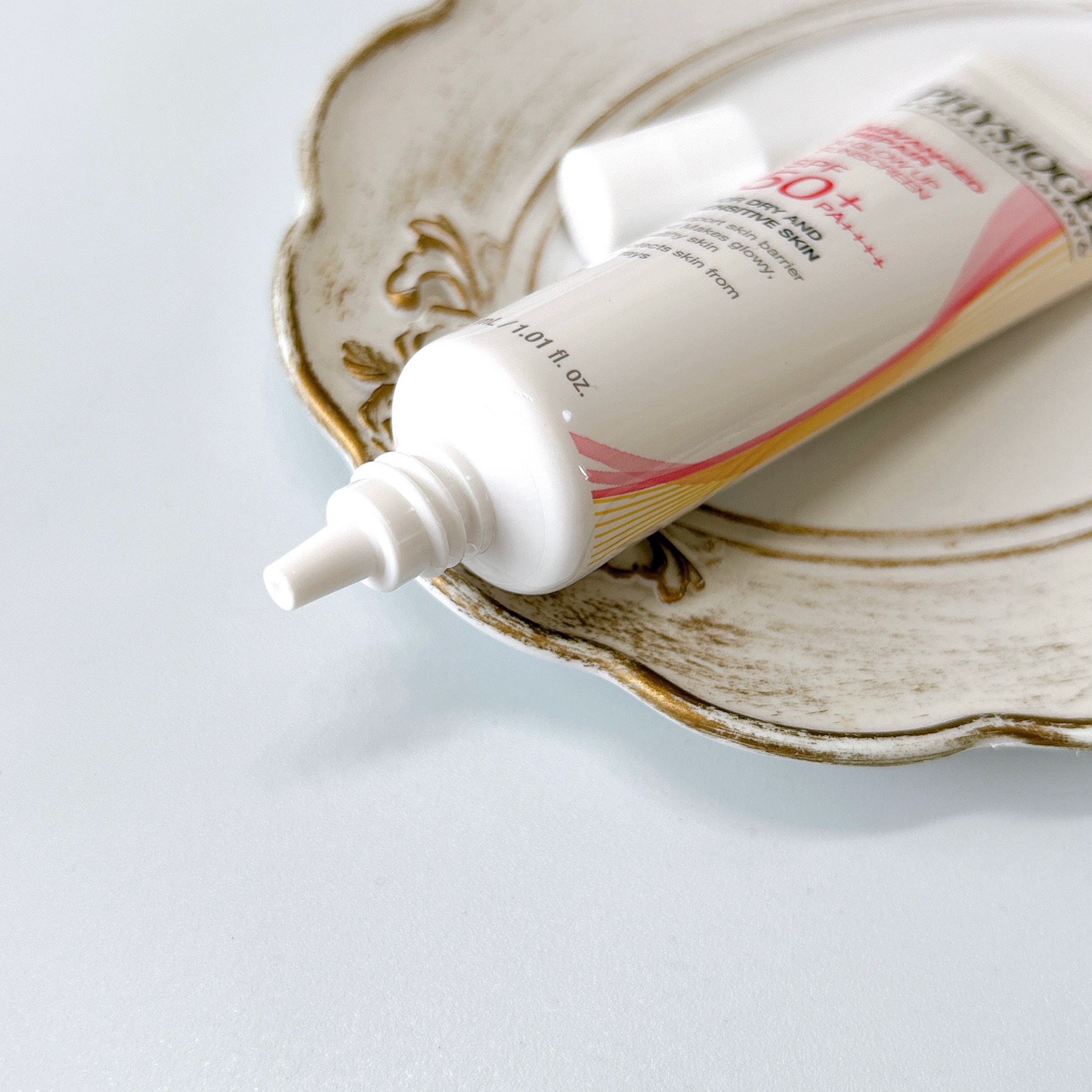 アドバンスドリペア　ＡＩグローアップ　サンスクリーン/PHYSIOGEL/日焼け止めクリームを使ったクチコミ（2枚目）