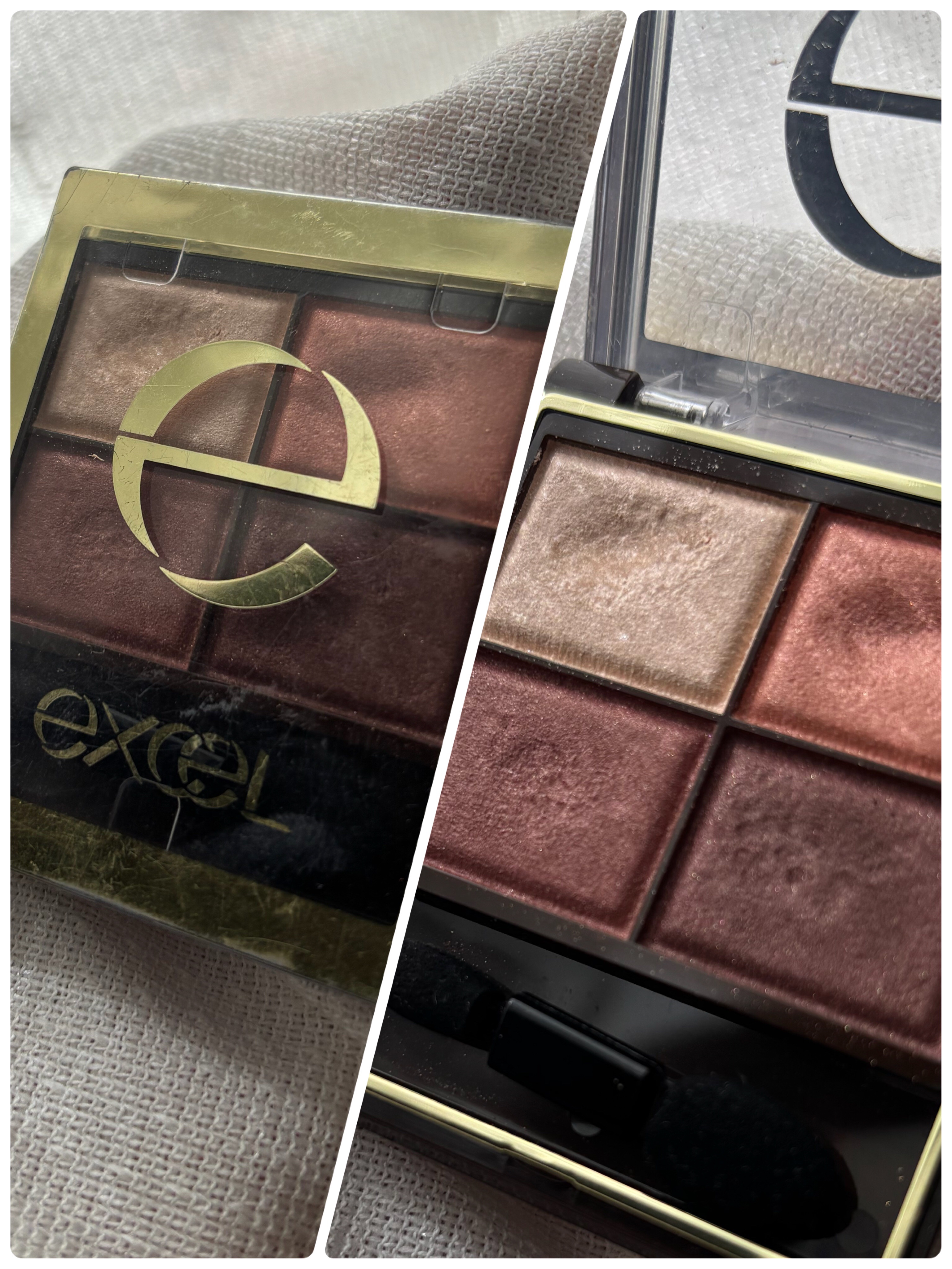 スキニーリッチシャドウ/excel/アイシャドウパレットを使ったクチコミ（1枚目）