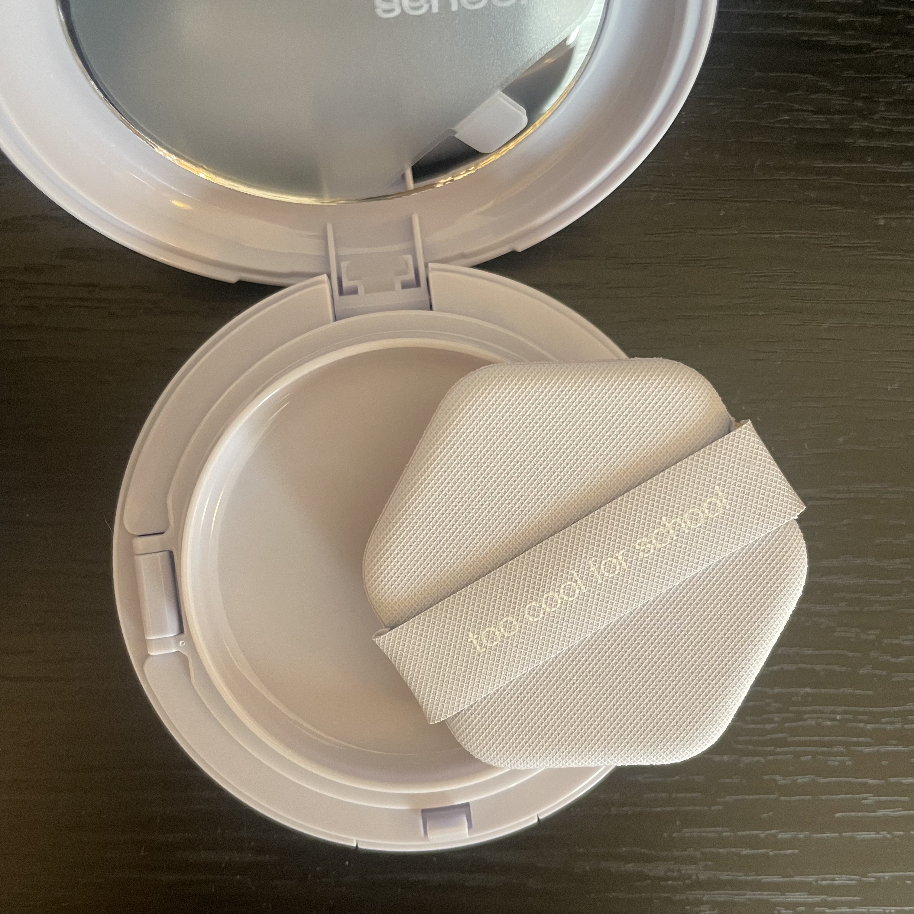 エアーフィットクッション #2c クールペタル/too cool for school/クッションファンデーションを使ったクチコミ（3枚目）