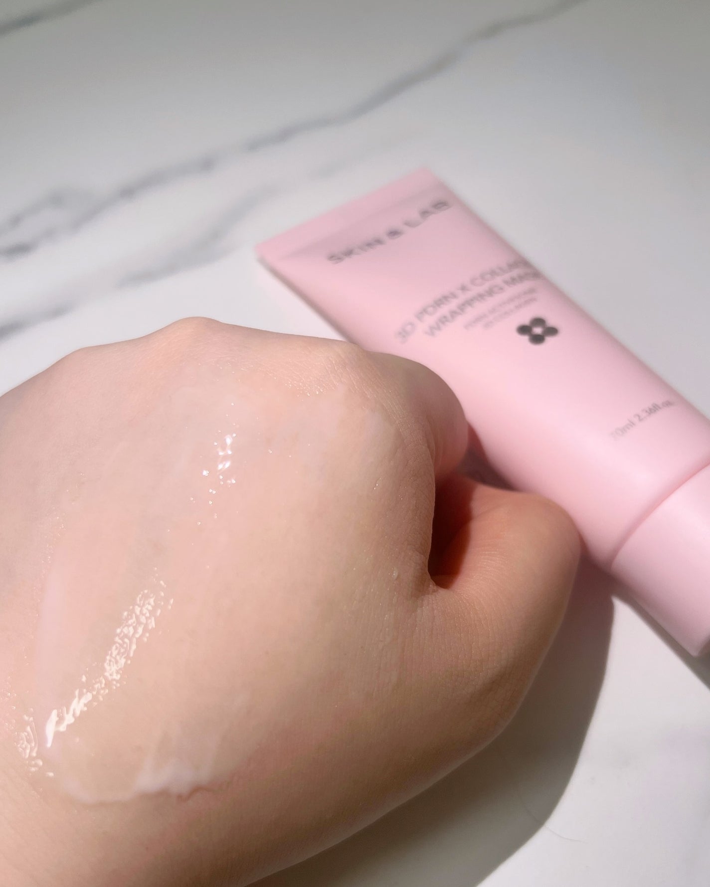 3D PDRN X コラーゲンラッピングマスク/SKIN&LAB/フェイスクリームを使ったクチコミ(4枚目)