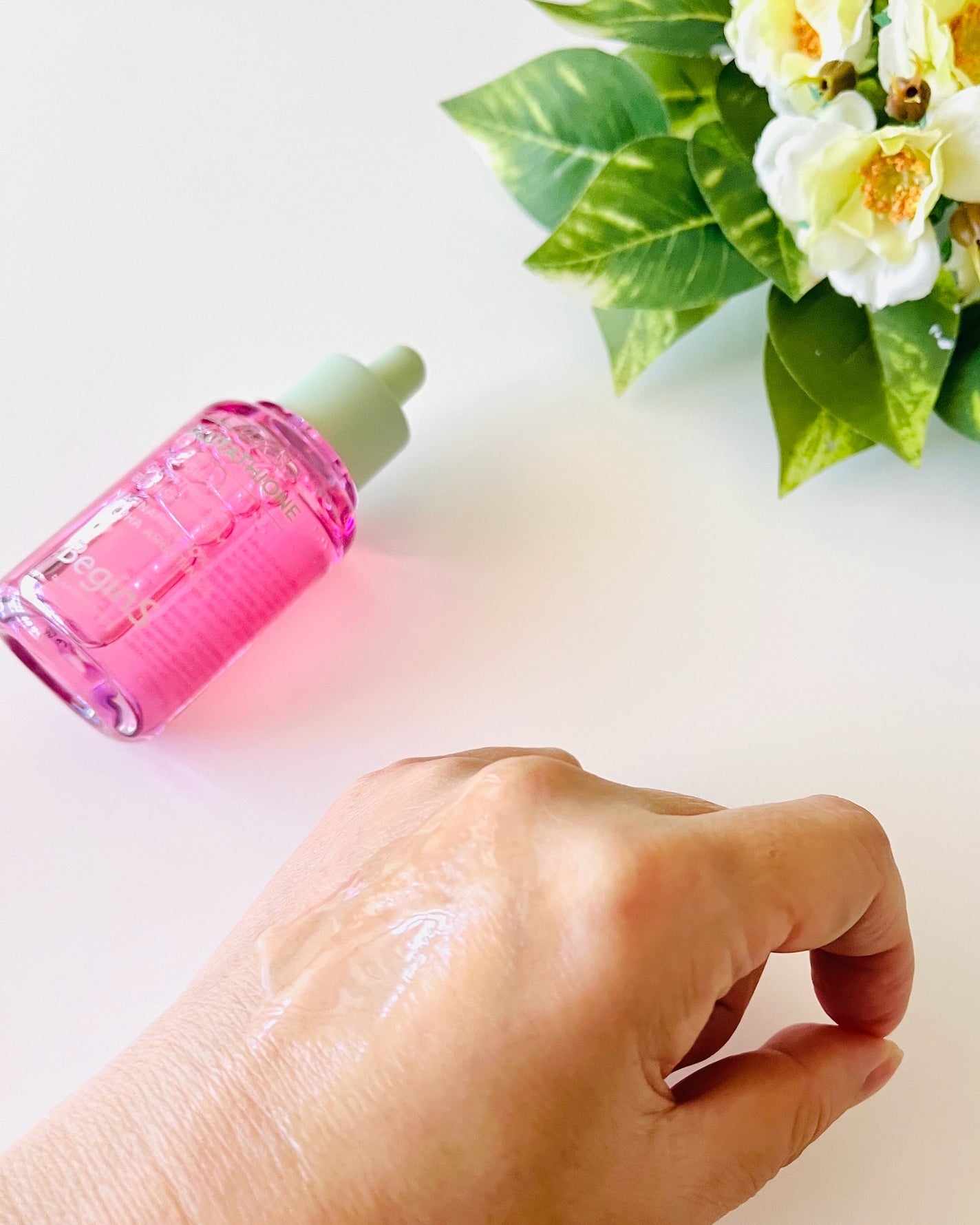 Pink Guava Glutathione Blemish Serum/BeginS by JUNGSAEMMOOL/美容液を使ったクチコミ(5枚目)