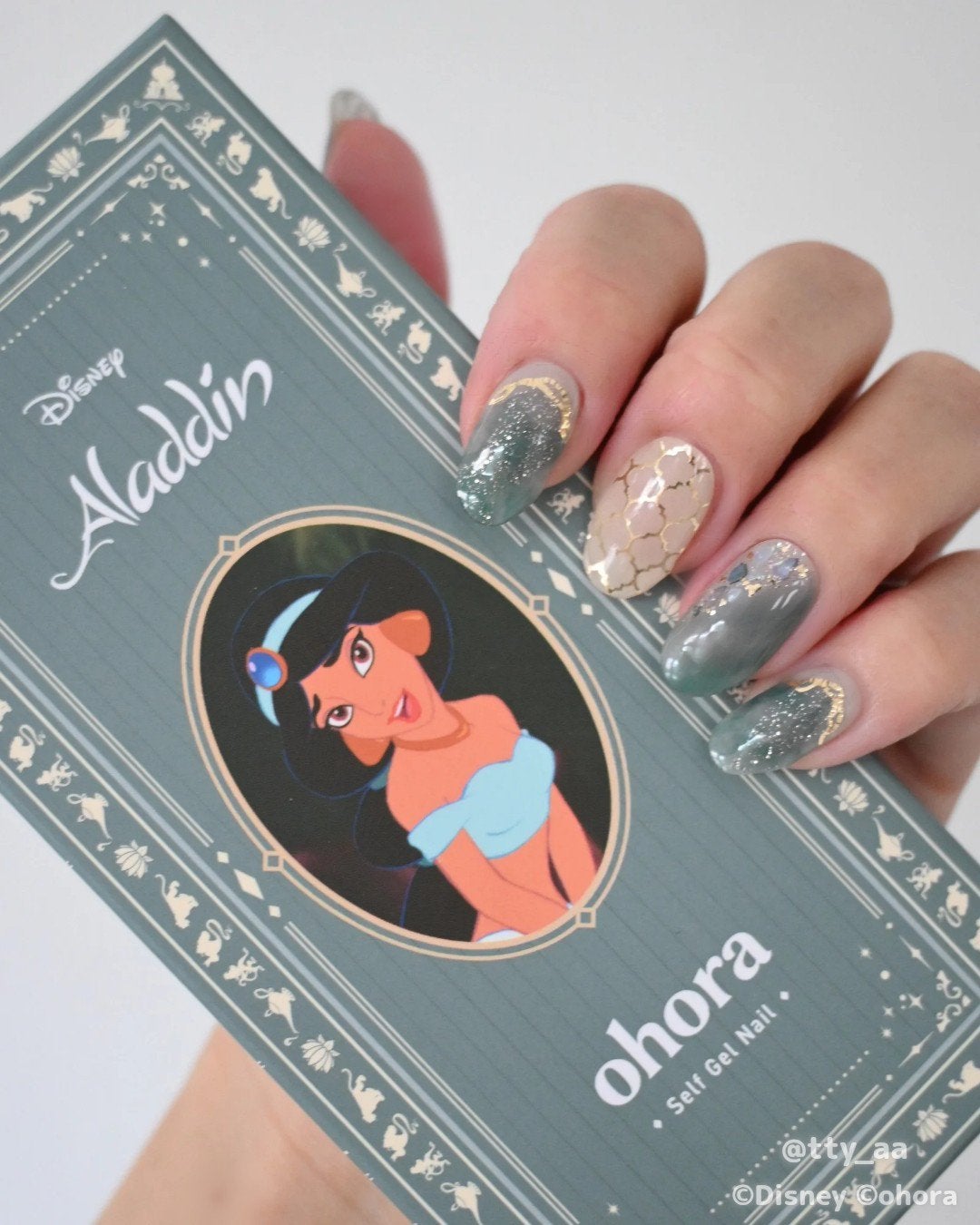 ハンド&ペディキュアセット Disney collection/ohora/ネイルシールを使ったクチコミ(4枚目)