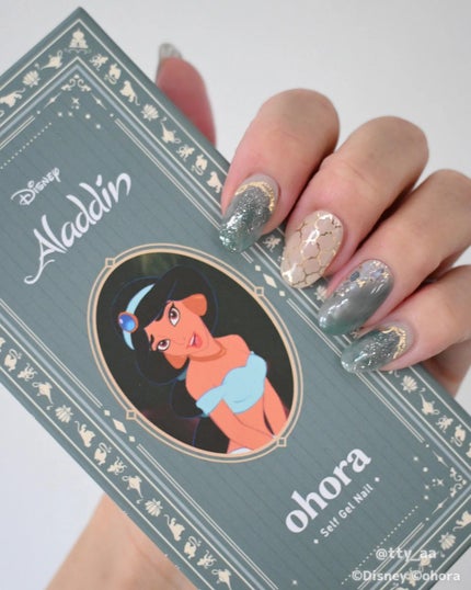 ハンド&ペディキュアセット Disney collection/ohora/ネイルシールを使ったクチコミ(4枚目)