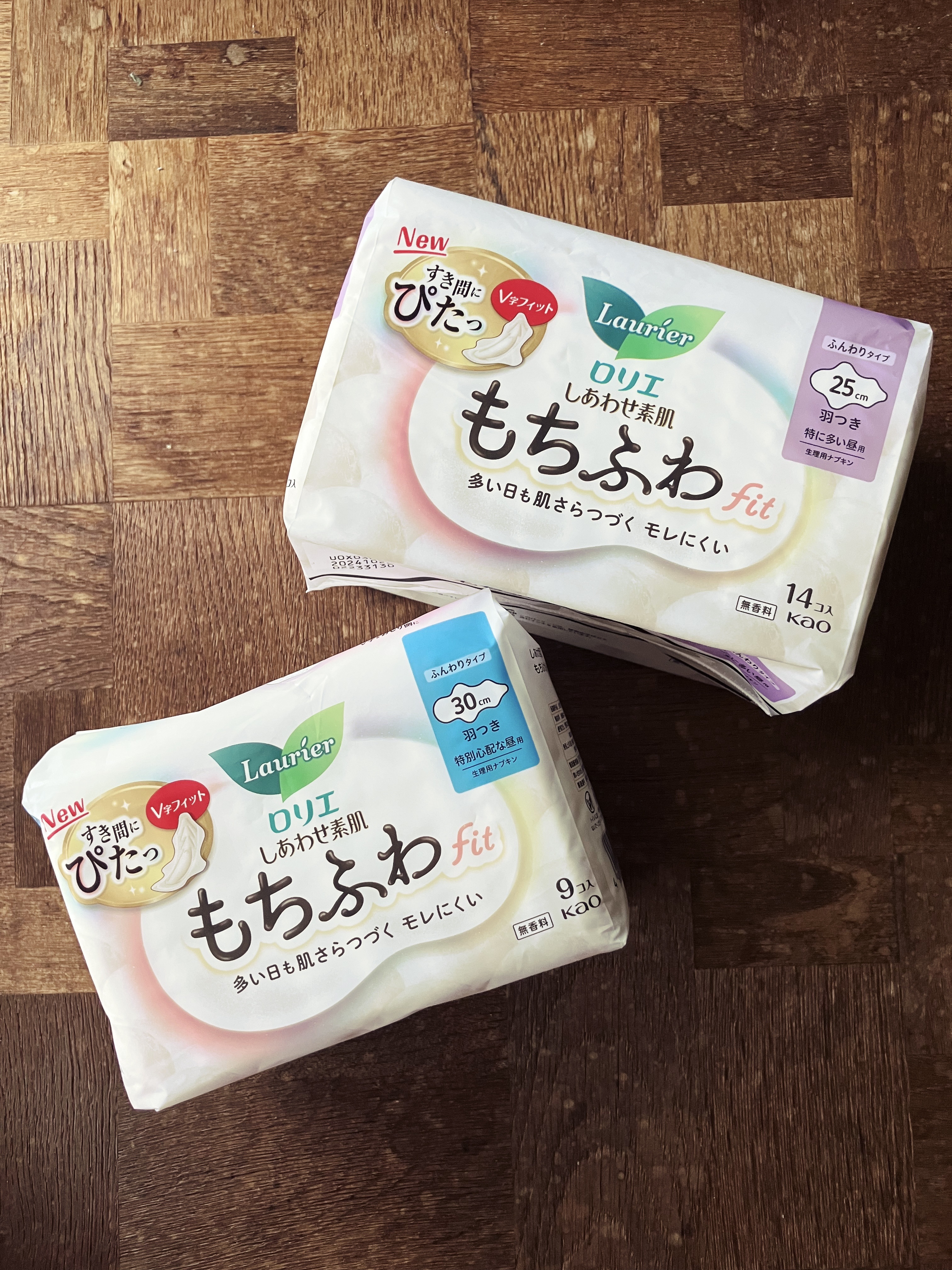 ロリエ もちふわ fit 25cm 羽つき 14コ入 (医薬部外品 )/ロリエ/ナプキンを使ったクチコミ（1枚目）