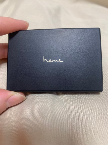 ピュア チーク カラー/heme/パウダーチークを使ったクチコミ(1枚目)