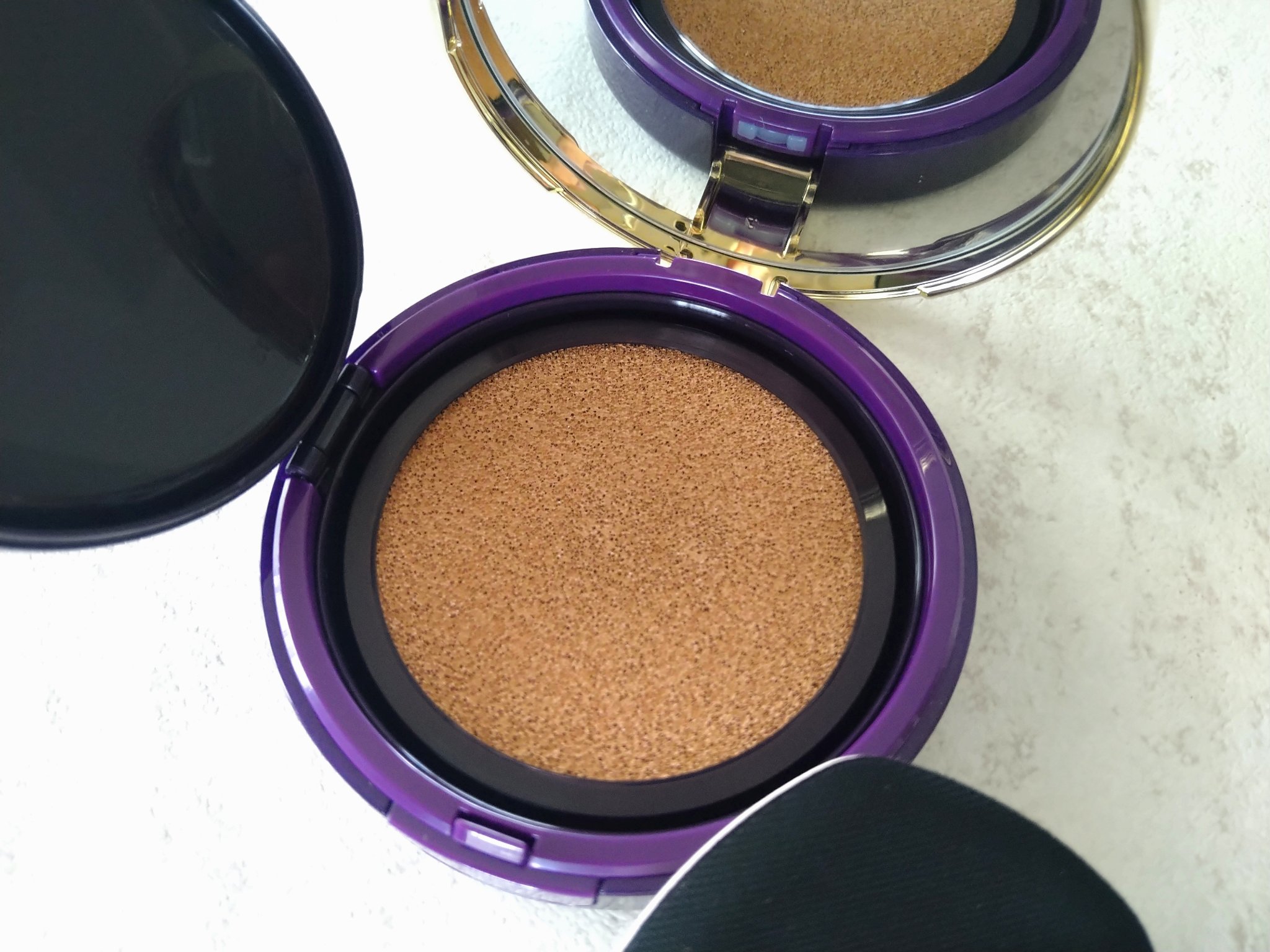 ステファニーエイジングカバー クッションファンデーション/STEFANY AGING COVER/クッションファンデーションを使ったクチコミ（2枚目）