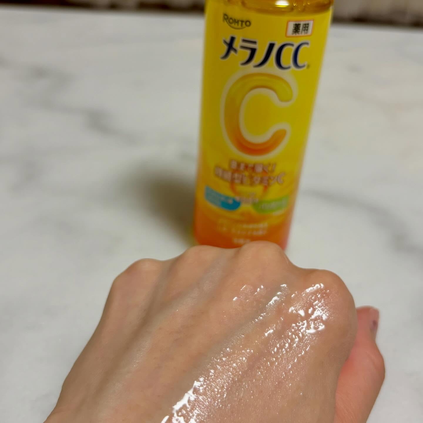 薬用しみ対策 美白化粧水/メラノCC/化粧水を使ったクチコミ（3枚目）