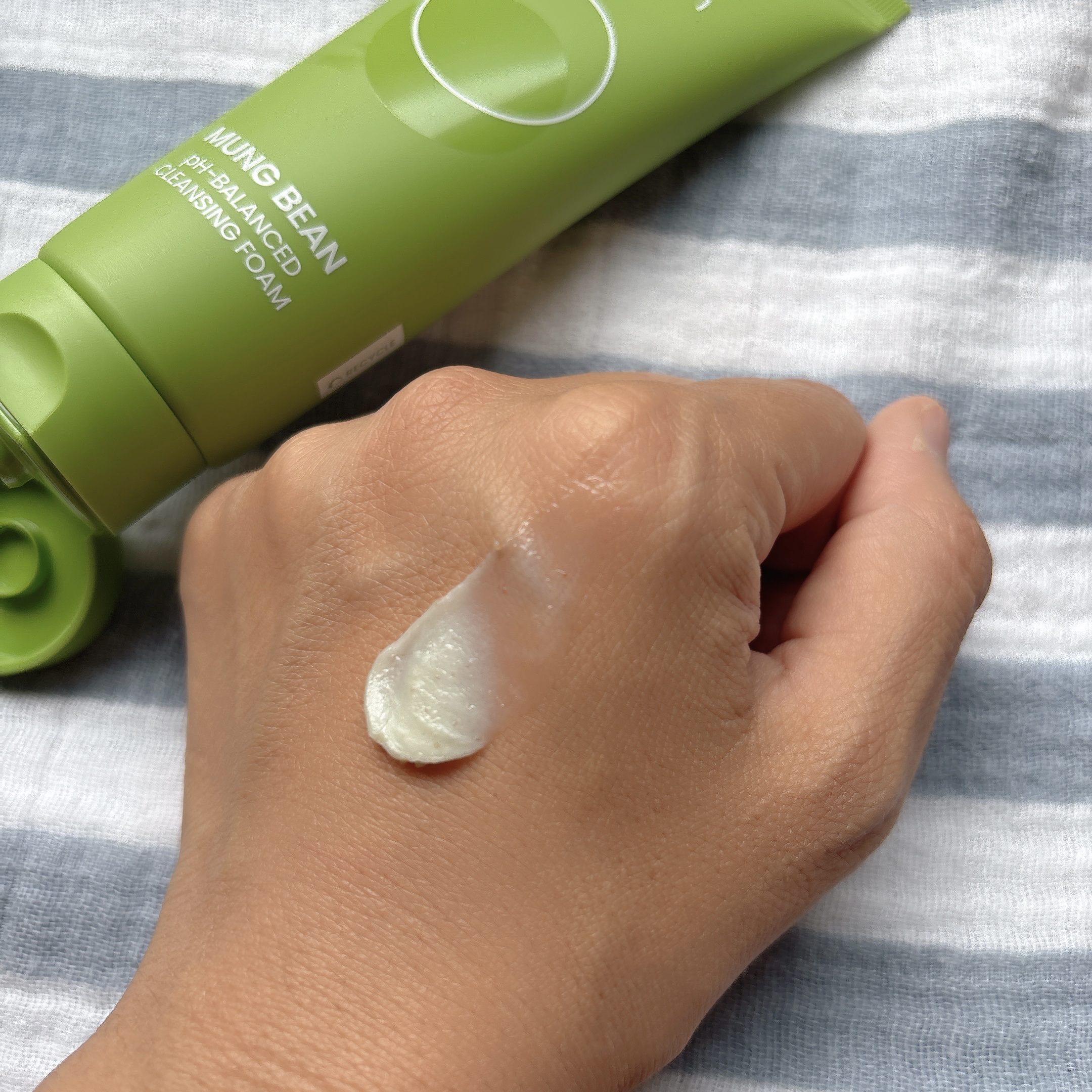 緑豆弱酸性洗顔フォーム/beplain/洗顔フォームを使ったクチコミ（2枚目）