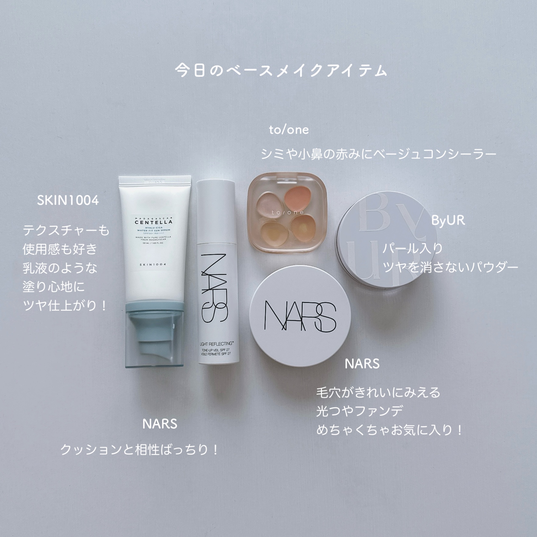 セラムフィット ルースフェイスパウダー/ByUR/ルースパウダーを使ったクチコミ（1枚目）