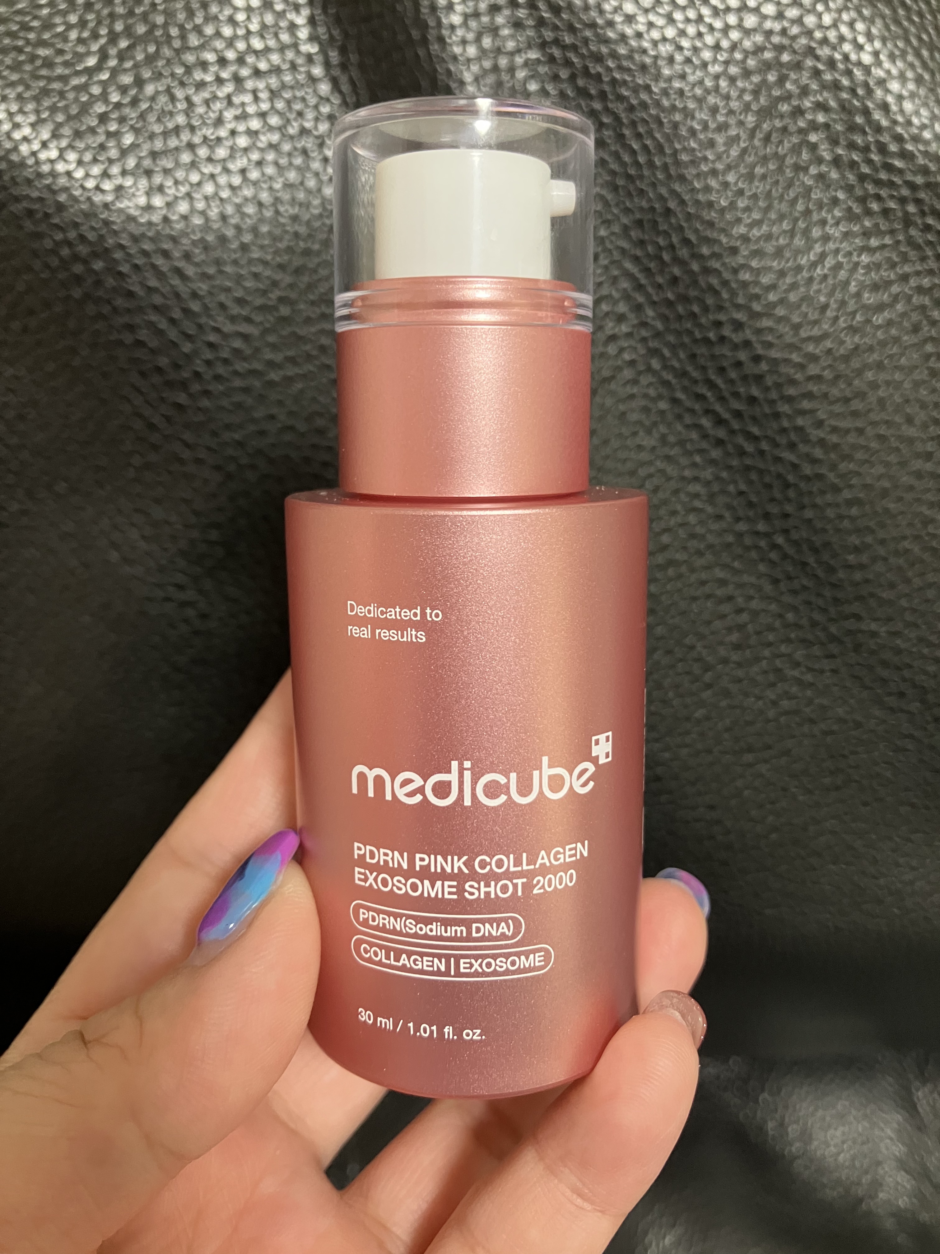 PDRNピンクエクソソームショット2000/MEDICUBE/美容液を使ったクチコミ（1枚目）