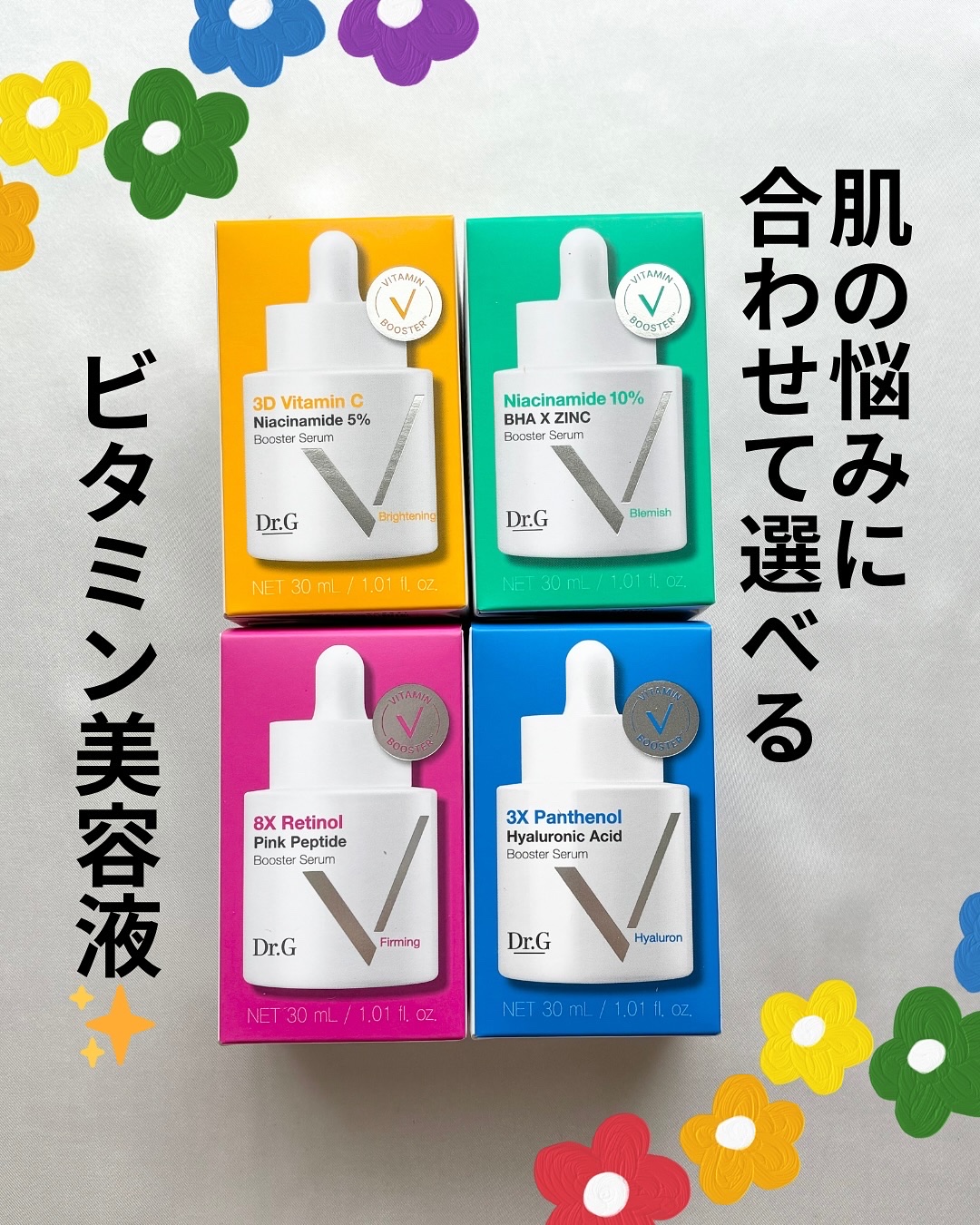 3D ビタミンC ナイアシンアミド 5% ブースター ブライトニング セラム/Dr.G/美容液を使ったクチコミ（1枚目）