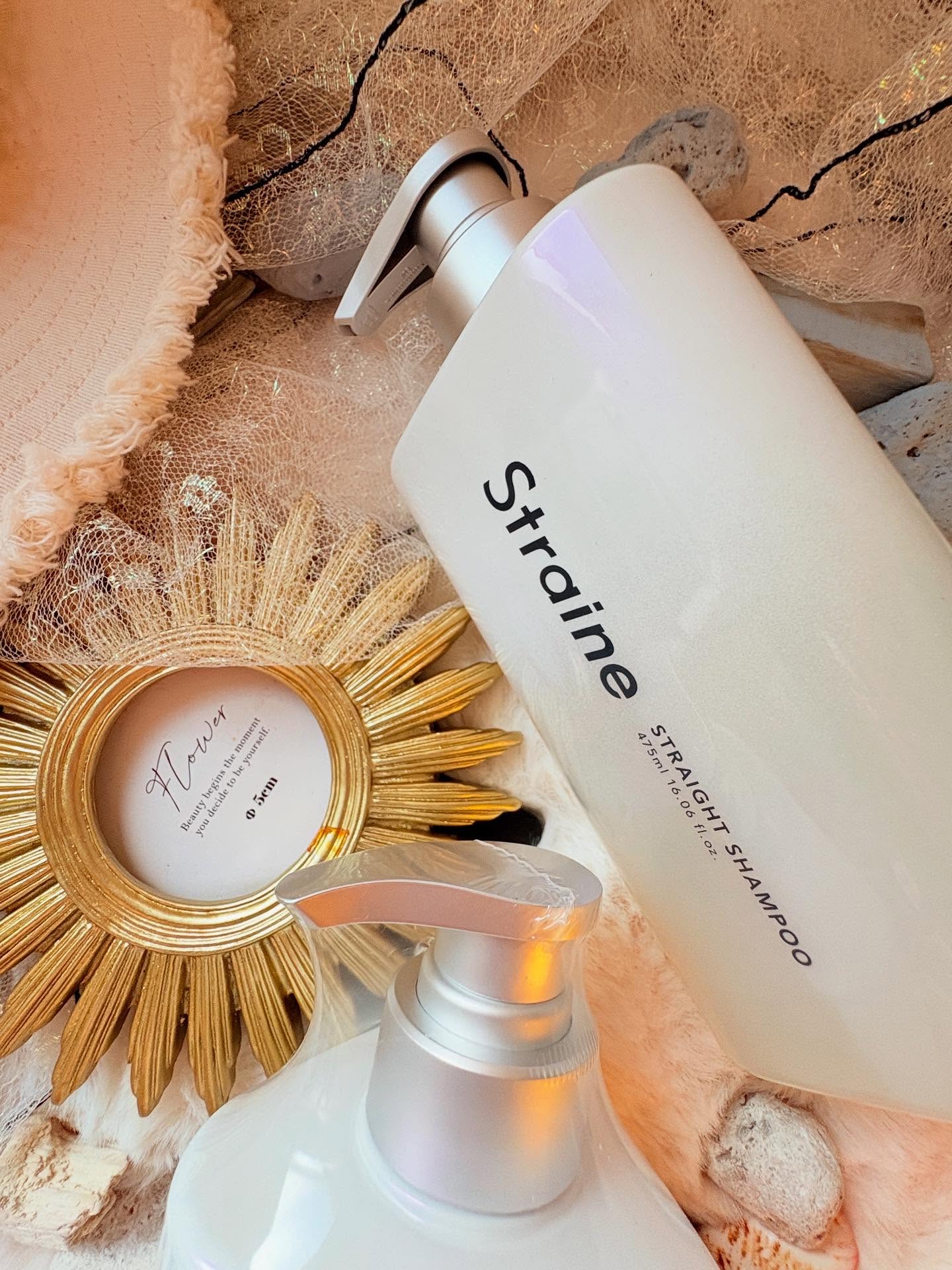 ストレートシャンプー/ストレートトリートメント ホワイトブロッサムの香り/Straine/市販シャンプーを使ったクチコミ（3枚目）