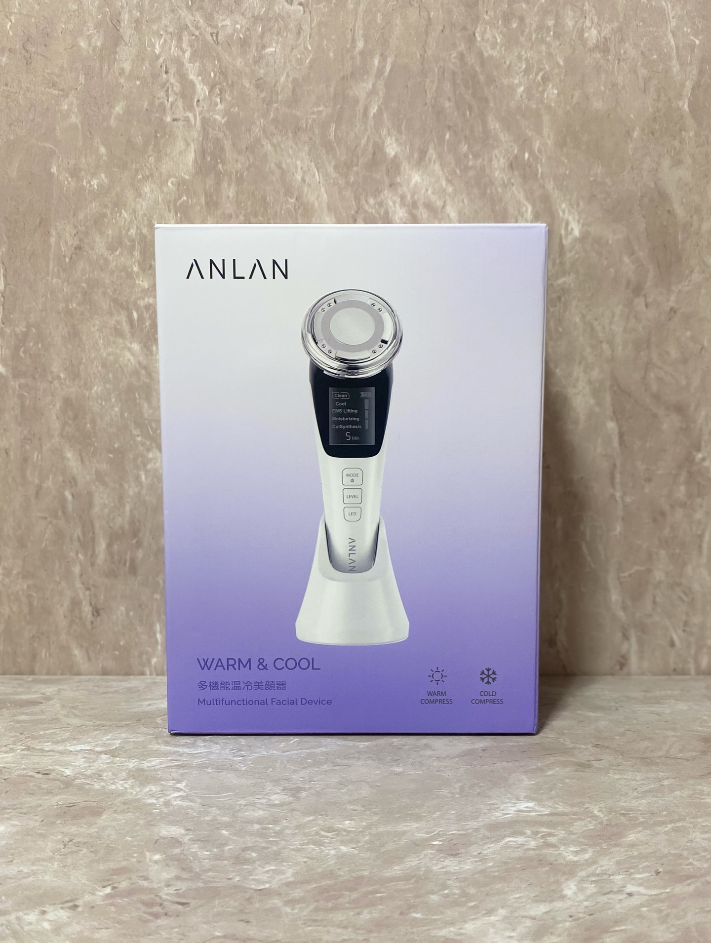 多機能温冷美顔器/ANLAN/美顔器・マッサージを使ったクチコミ（1枚目）