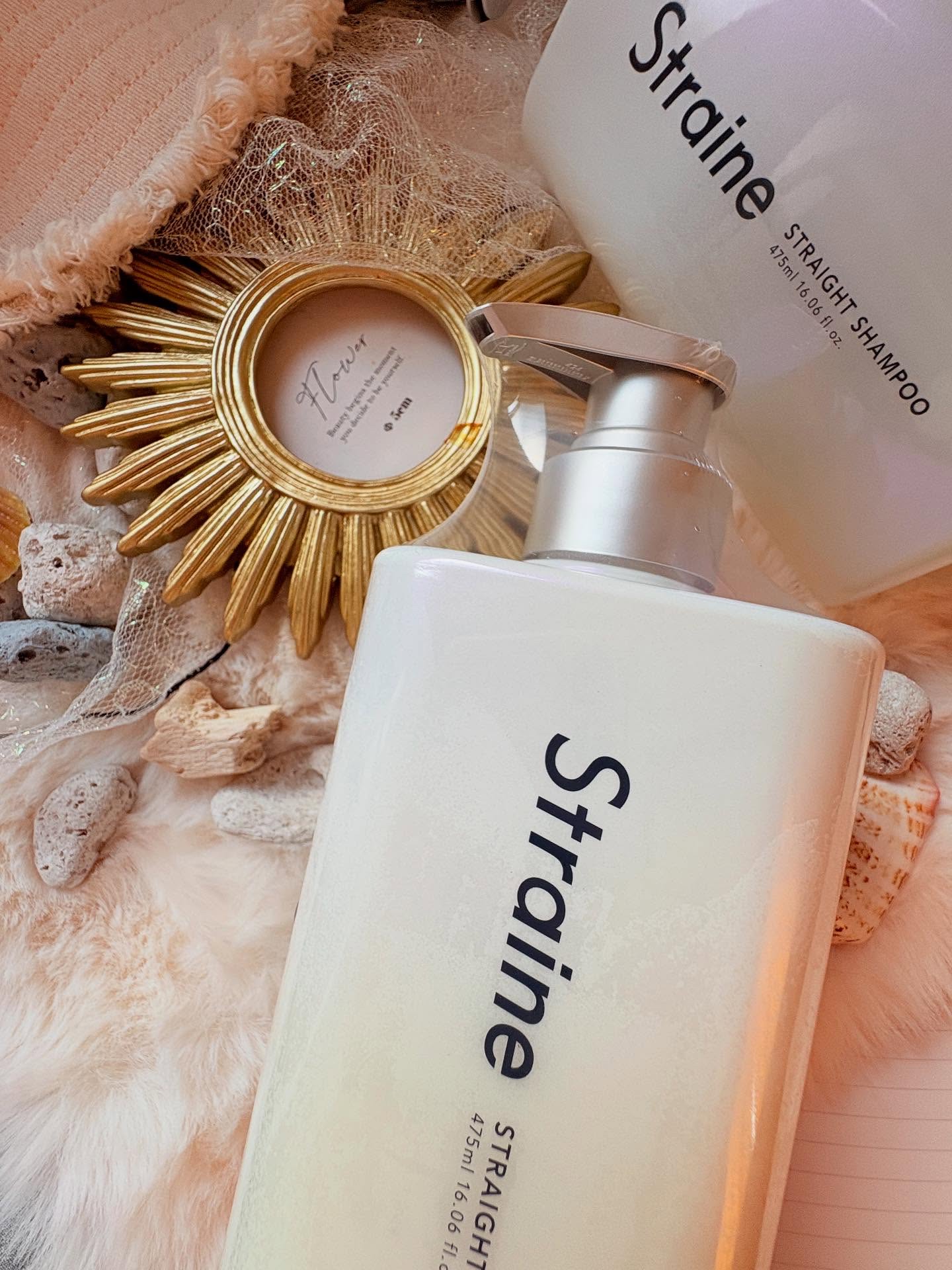 ストレートシャンプー/ストレートトリートメント ホワイトブロッサムの香り/Straine/市販シャンプーを使ったクチコミ（2枚目）