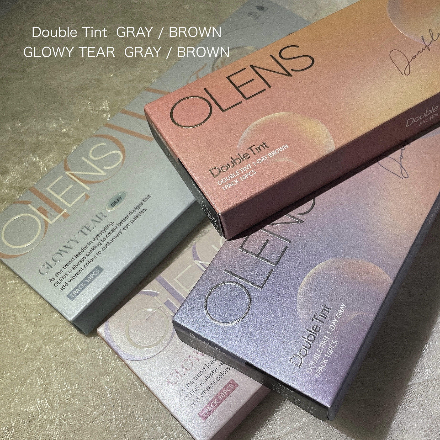Double Tint 1day/OLENS/カラーコンタクトレンズを使ったクチコミ（2枚目）