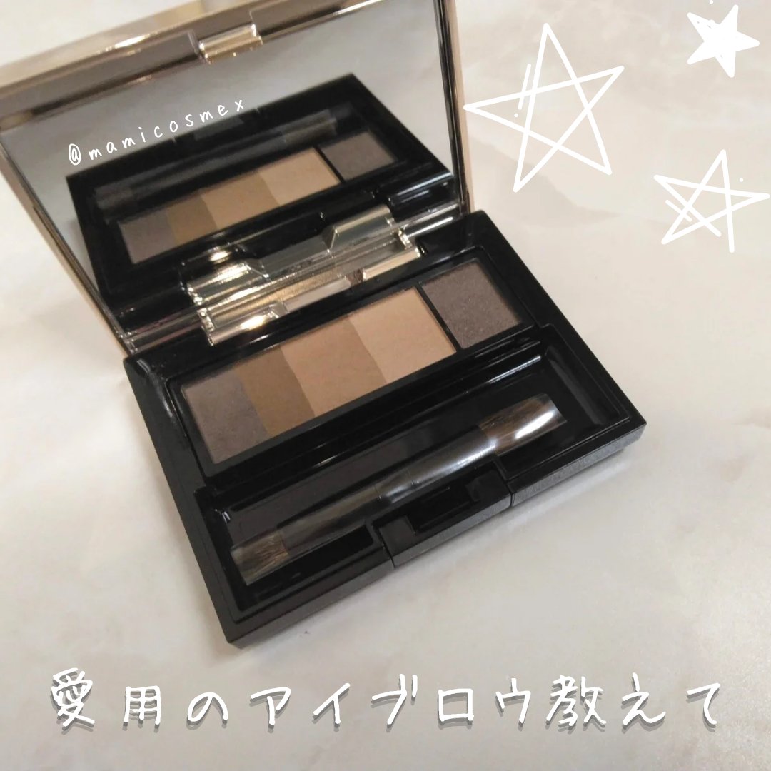 アイブロースタイリング 3D/マキアージュ/パウダーアイブロウを使ったクチコミ（1枚目）