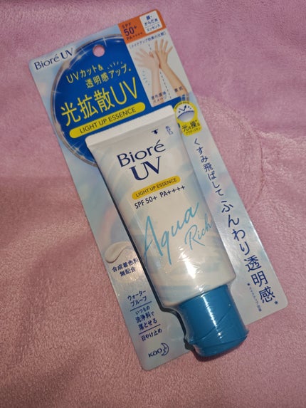 ビオレUV アクアリッチ ライトアップエッセンス/ビオレ/日焼け止めクリームを使ったクチコミ(1枚目)