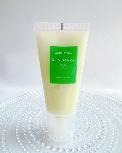 ローズマリー スカルプ スクラブ/AROMATICA/ヘッドスクラブを使ったクチコミ(6枚目)