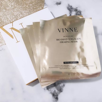 シグニチャーバイオディープコラーゲンファーミングマスク/VINNE /シートマスク・パックを使ったクチコミ(2枚目)