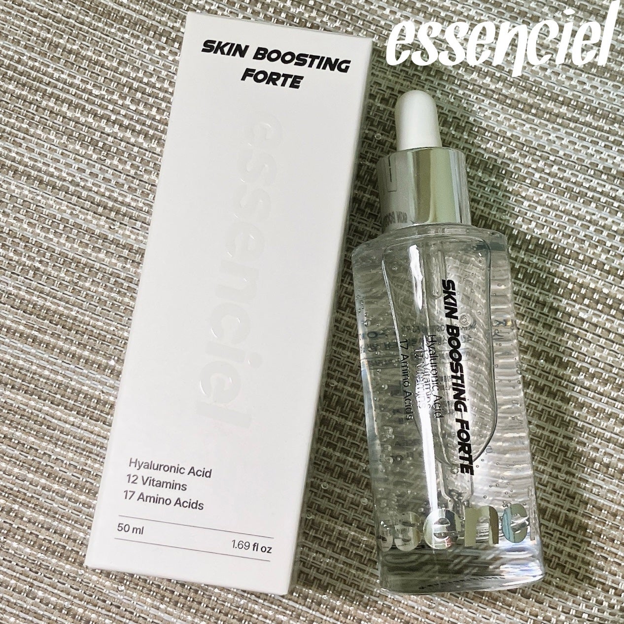 スキンブースティングフォルテセラム/essenciel/美容液を使ったクチコミ(1枚目)