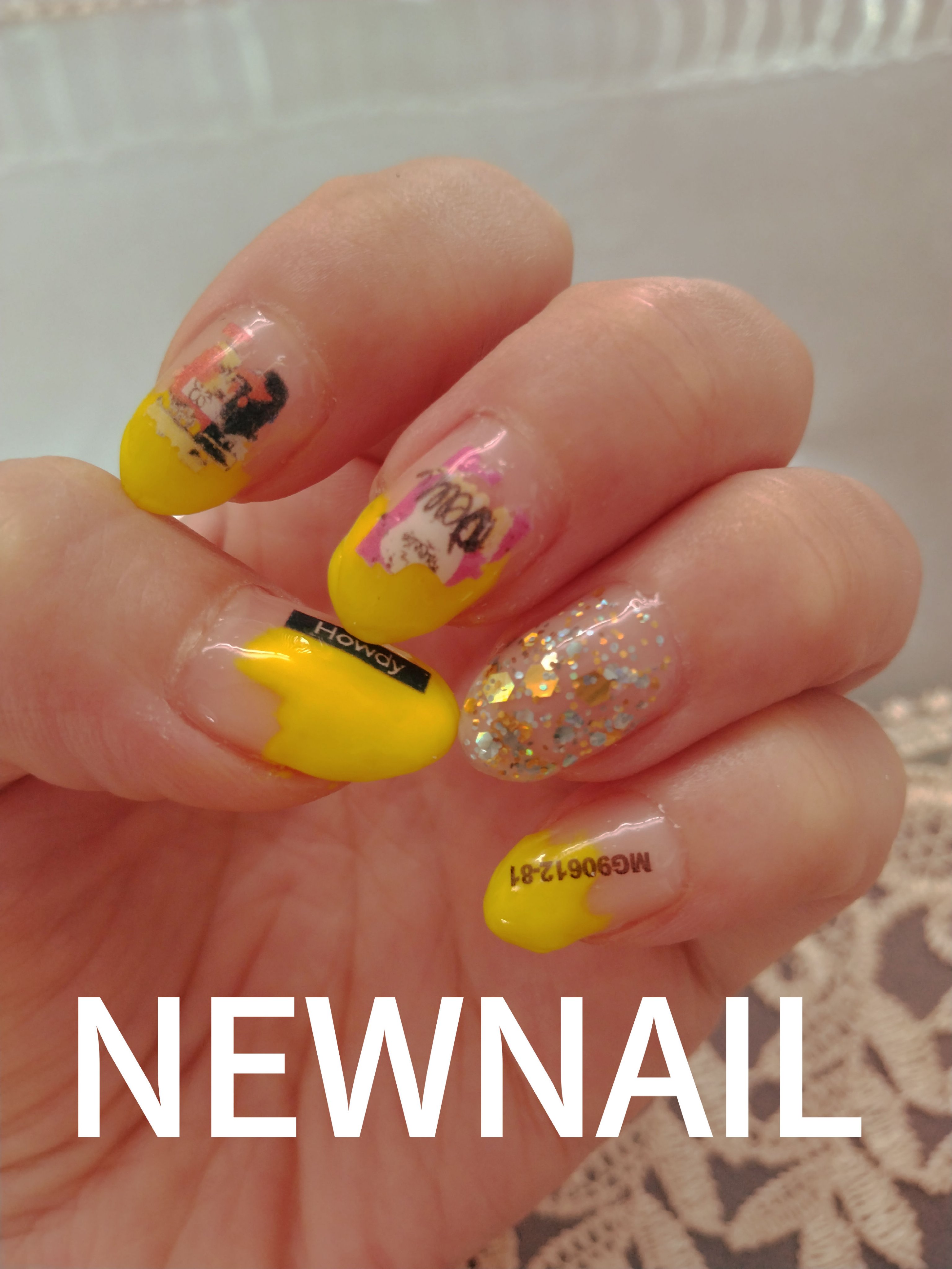 ジェルネイル（ライト対応）/セリア/ジェルネイルを使ったクチコミ（1枚目）