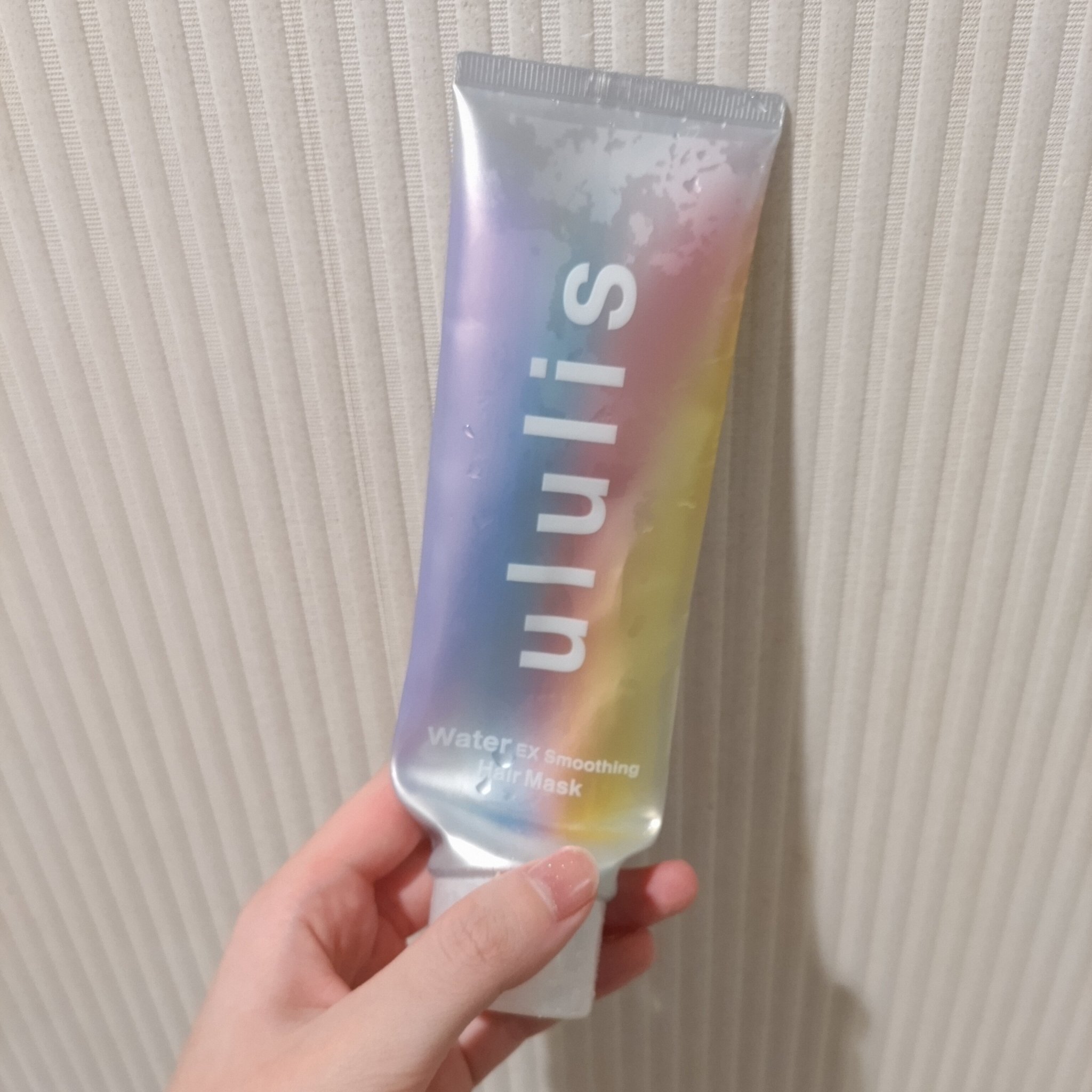 ululis ウォーター EXスムージング ヘアマスクのクチコミ「こんばんは♫

今回は、ウルリスのヘアマスクをご紹介します🌈✨

こちらは、シャントリセットの.....」（1枚目）