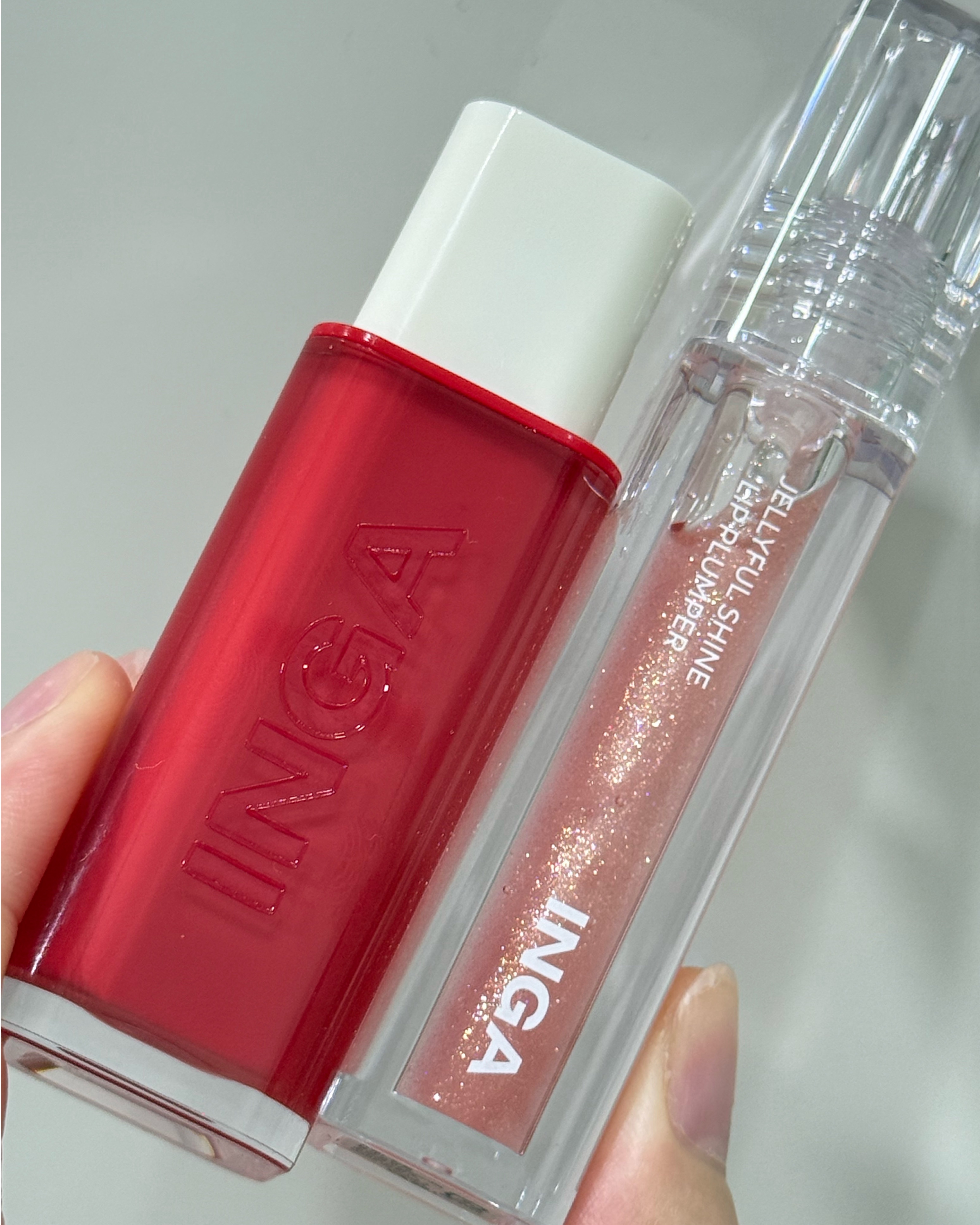 ウォーターグローリップティント 09 ナルシシズム（Narcissism）/INGA/リップティントを使ったクチコミ（1枚目）