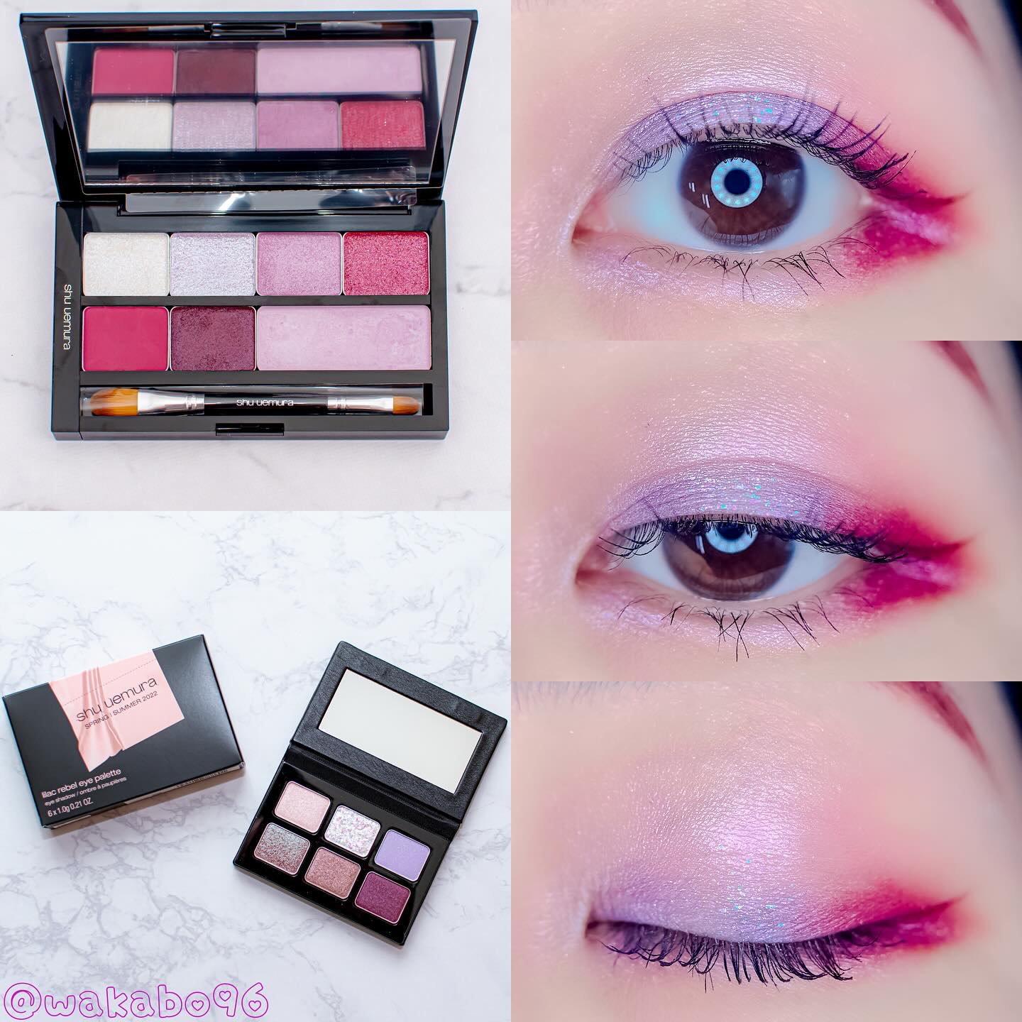 スプリング/サマー コレクション 限定アイパレット2種/shu uemura/アイシャドウパレットを使ったクチコミ（1枚目）