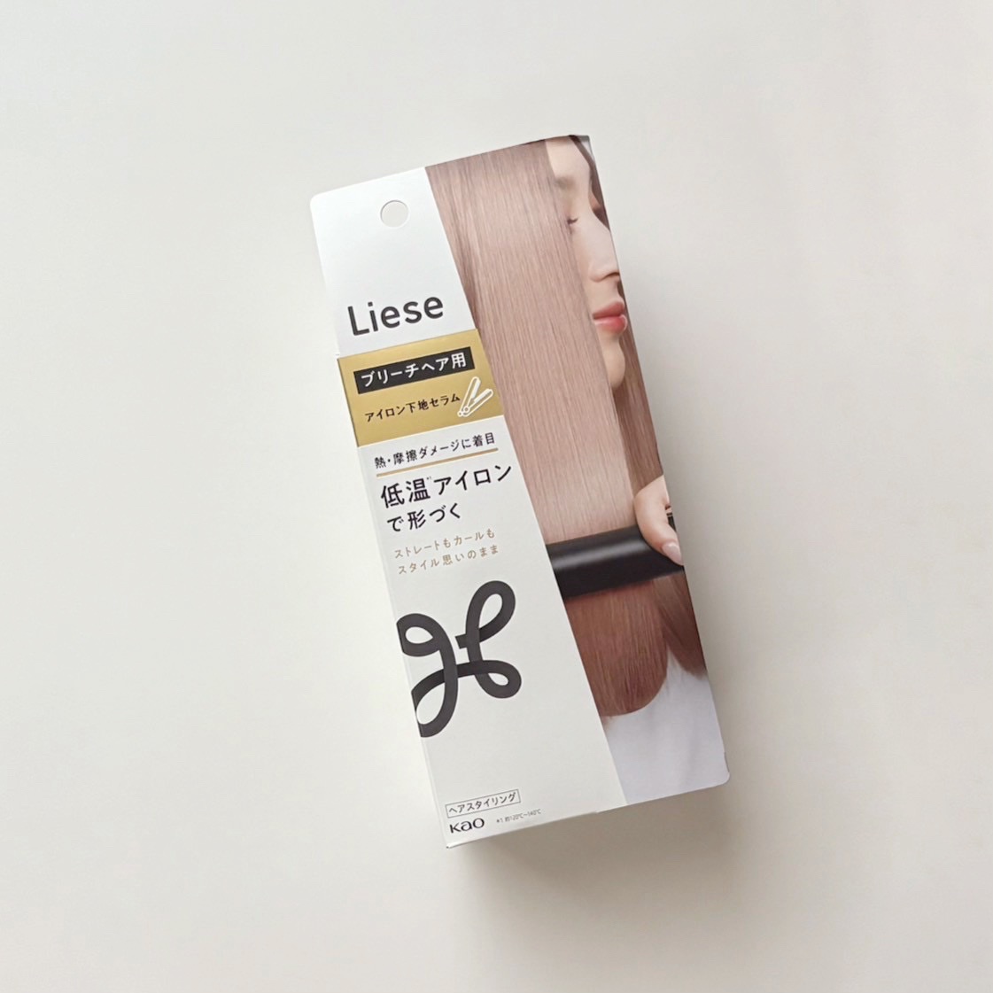 リーゼ ブリーチヘア用 アイロン下地セラム/リーゼ/プレスタイリング・寝ぐせ直しを使ったクチコミ（2枚目）