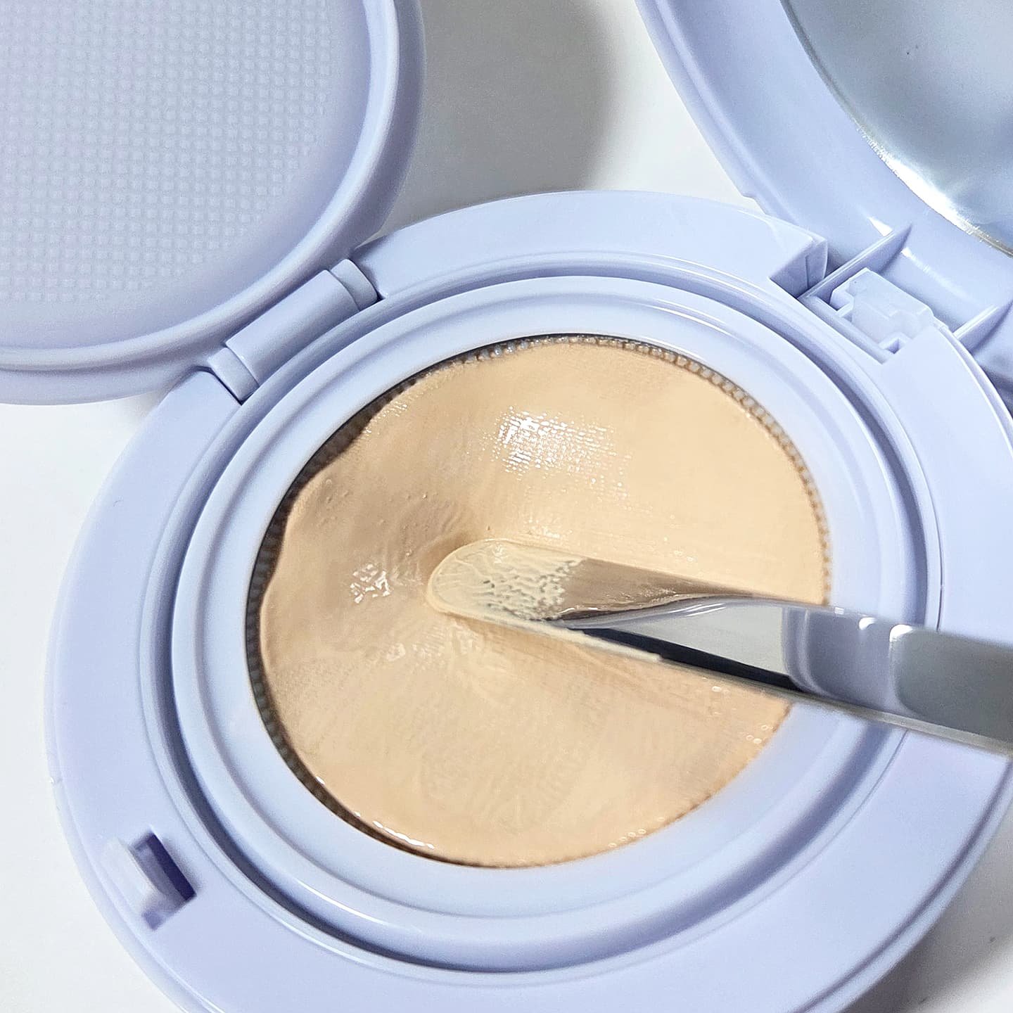 エアーフィットクッション #2c クールペタル/too cool for school/クッションファンデーションを使ったクチコミ（2枚目）