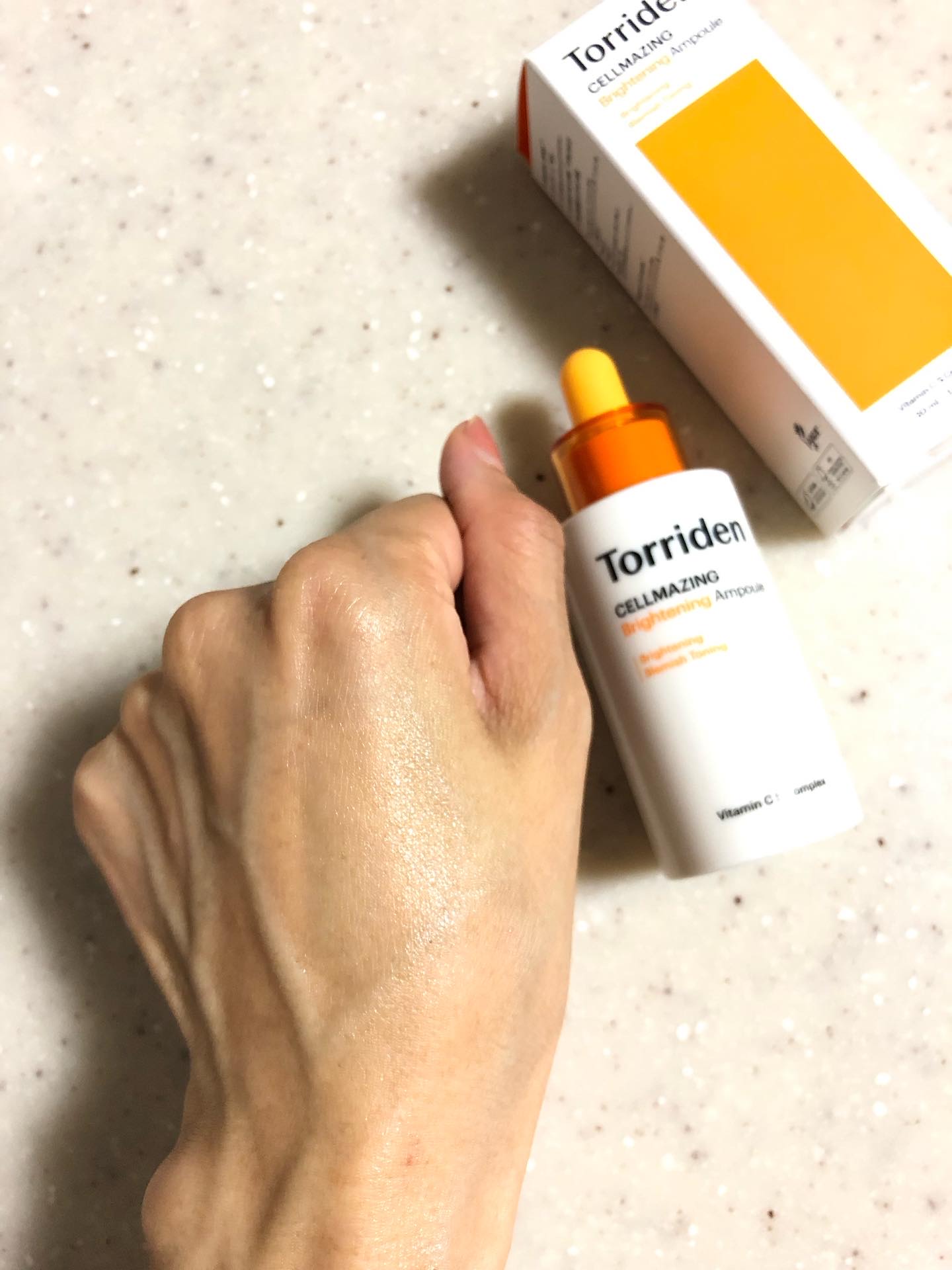 セルメイジング ビタC ブライトニングアンプル/Torriden/美容液を使ったクチコミ（2枚目）