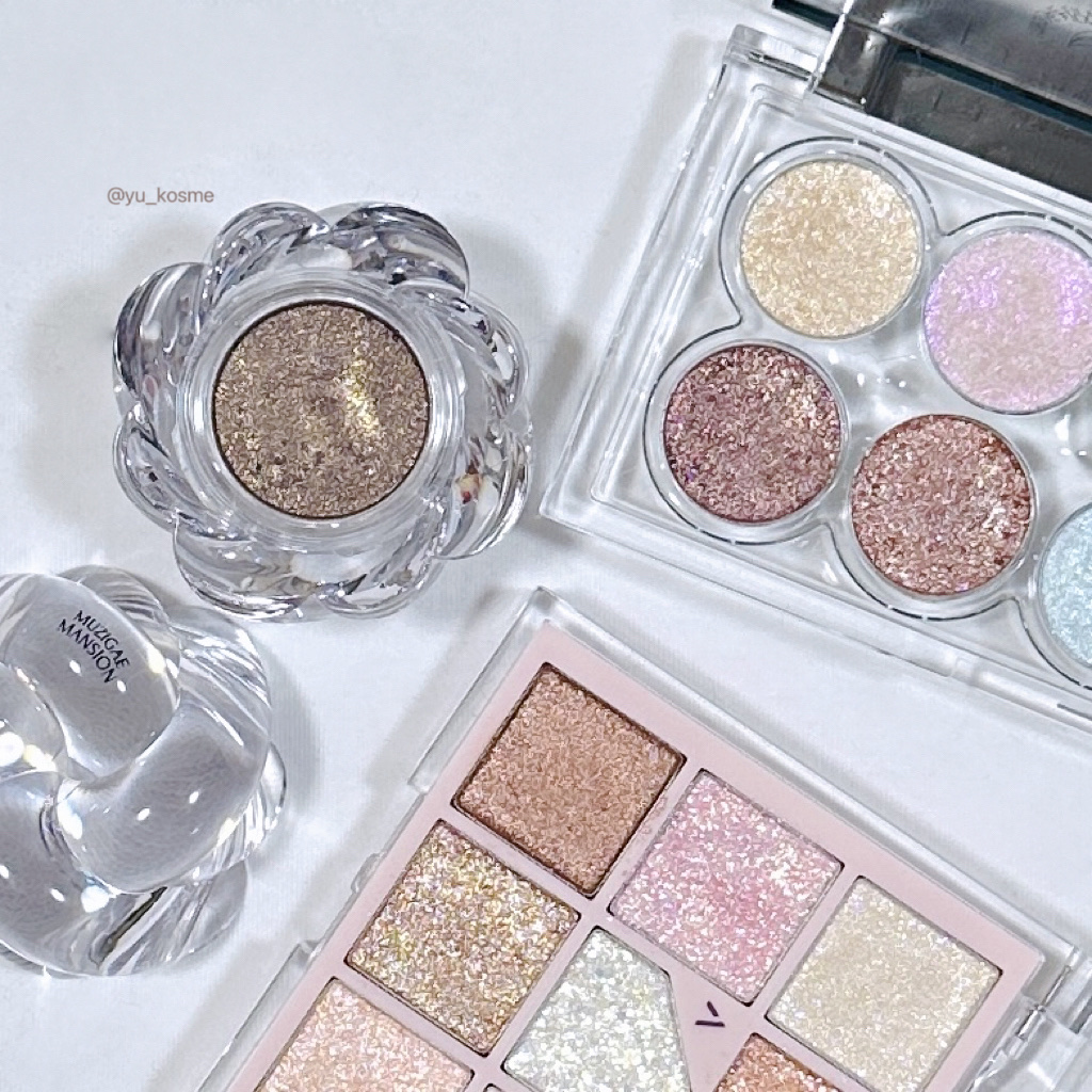 グリッターペディアアイパレット/unleashia/アイシャドウパレットを使ったクチコミ（1枚目）