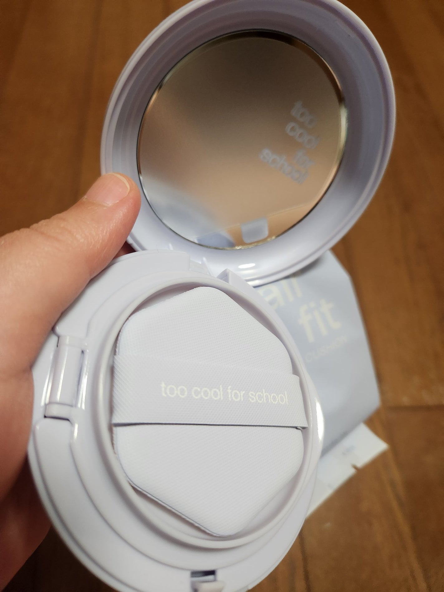 エアーフィットクッション/too cool for school/クッションファンデーションを使ったクチコミ(3枚目)