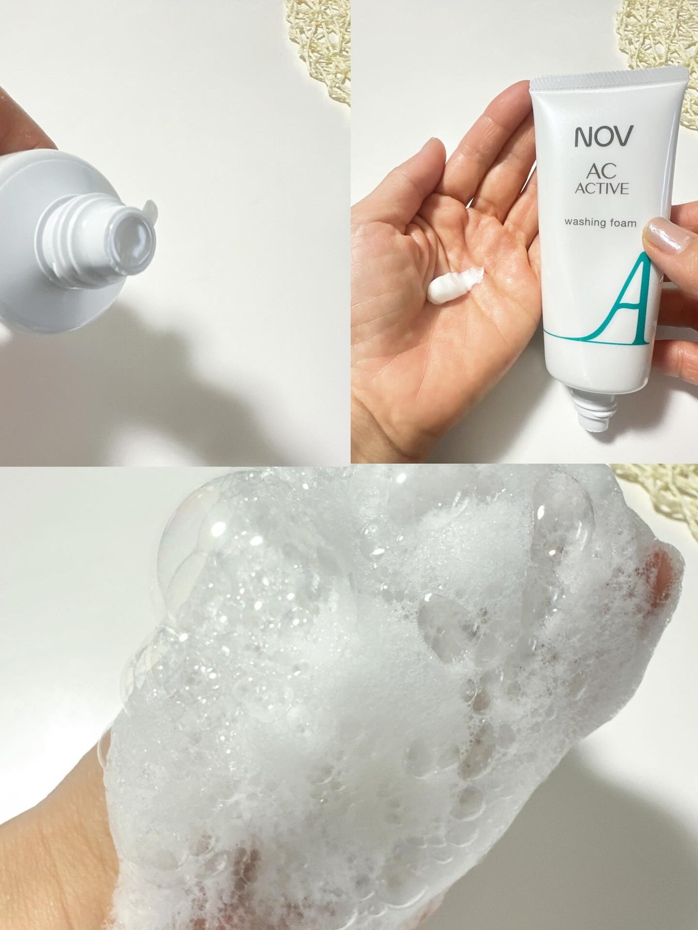 ACアクティブ ウォッシングフォーム/NOV/洗顔フォームを使ったクチコミ(6枚目)