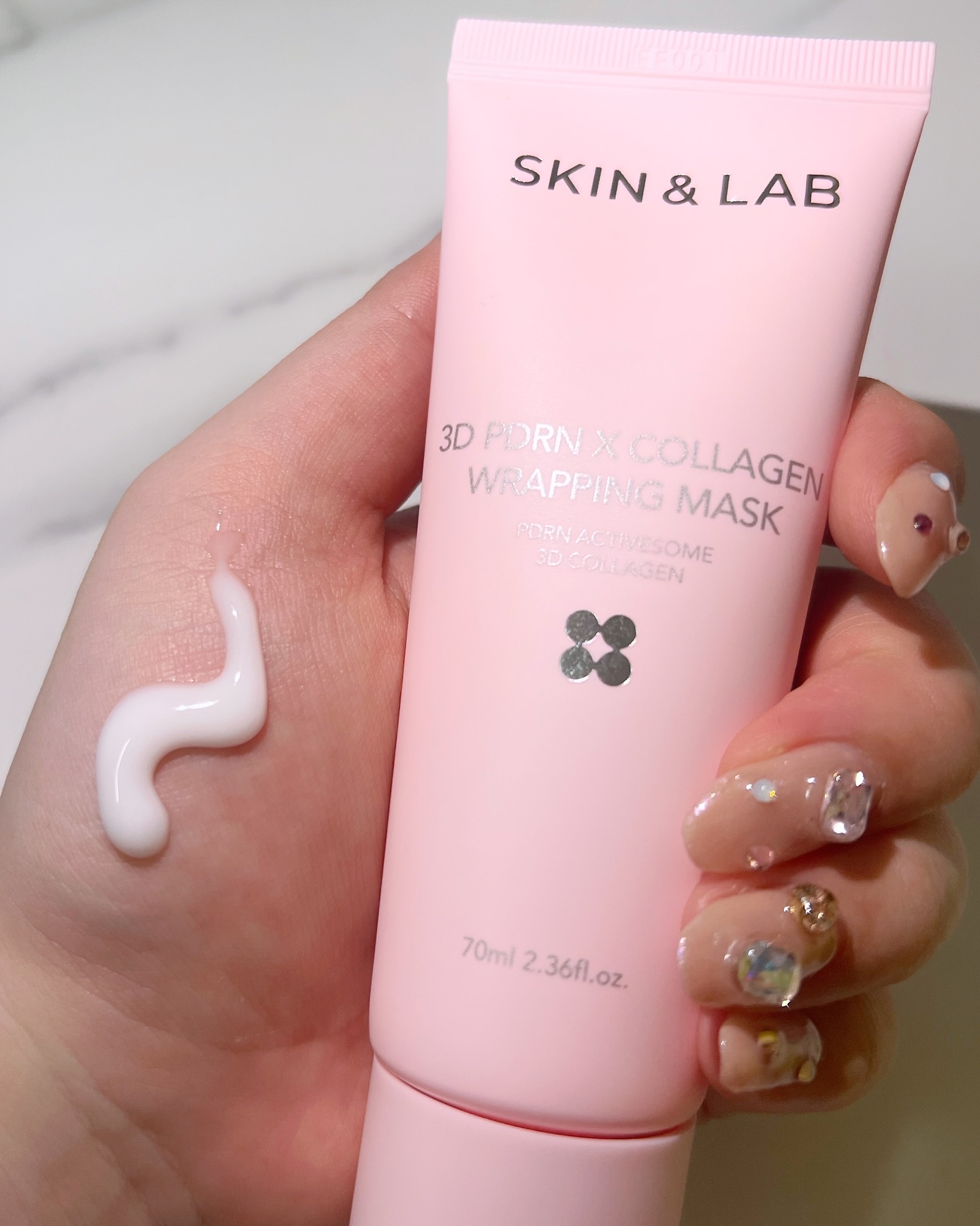 3D PDRN X コラーゲンラッピングマスク/SKIN&LAB/フェイスクリームを使ったクチコミ（3枚目）