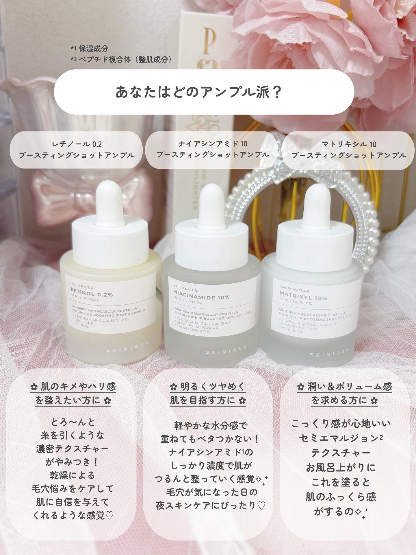 レチノール 0.2 ブースティングショット アンプル/SKIN1004/美容液を使ったクチコミ（2枚目）