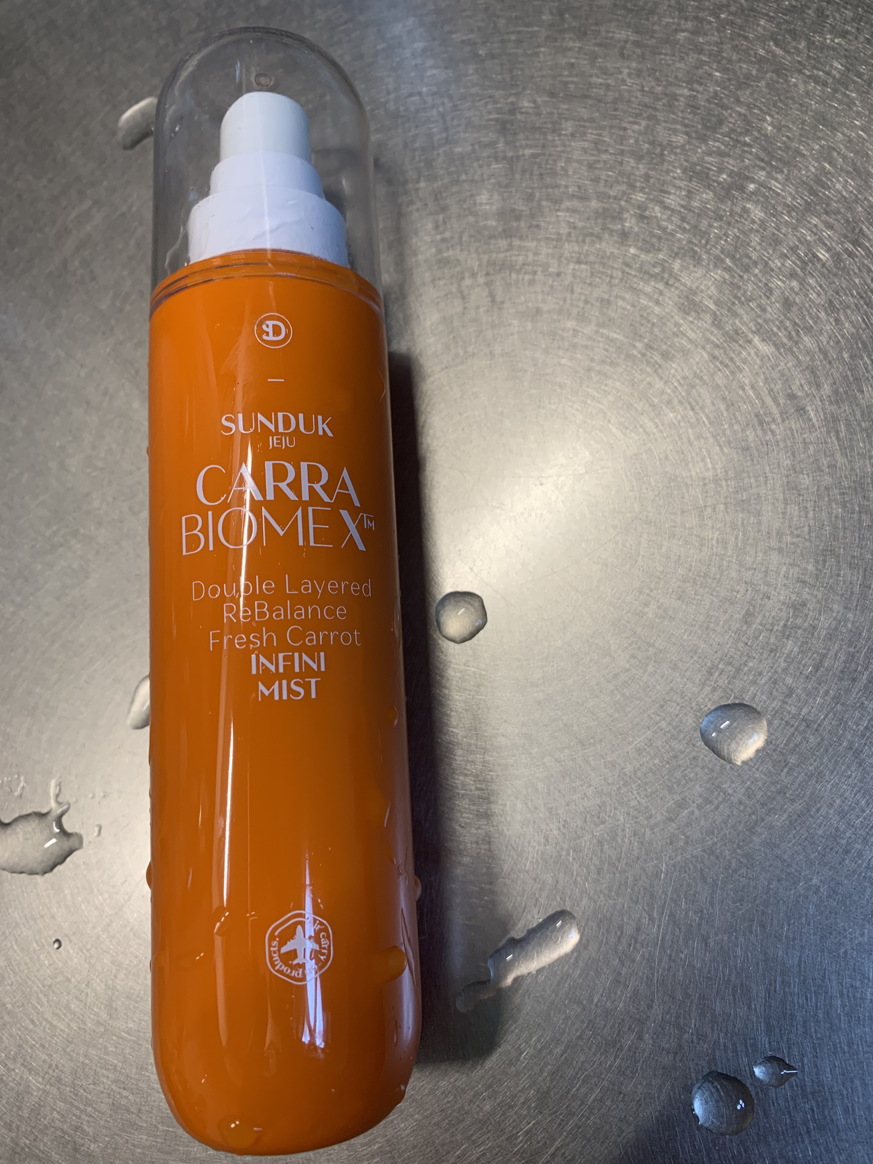 キャロットインフィニミスト/SUNDUK JEJU/ミスト状化粧水を使ったクチコミ（1枚目）