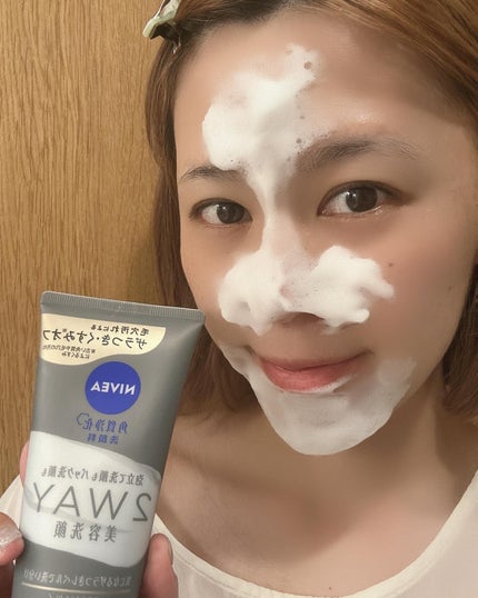 ニベア2WAY美容洗顔/ニベア/洗顔フォームを使ったクチコミ(4枚目)