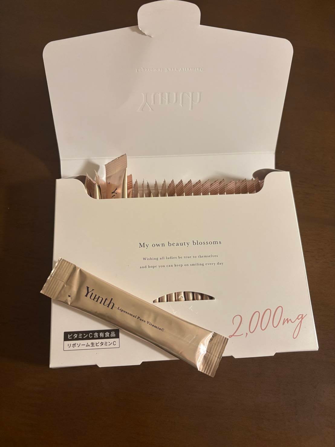 リポソーム生ビタミンC/Yunth/美容サプリメントを使ったクチコミ(2枚目)