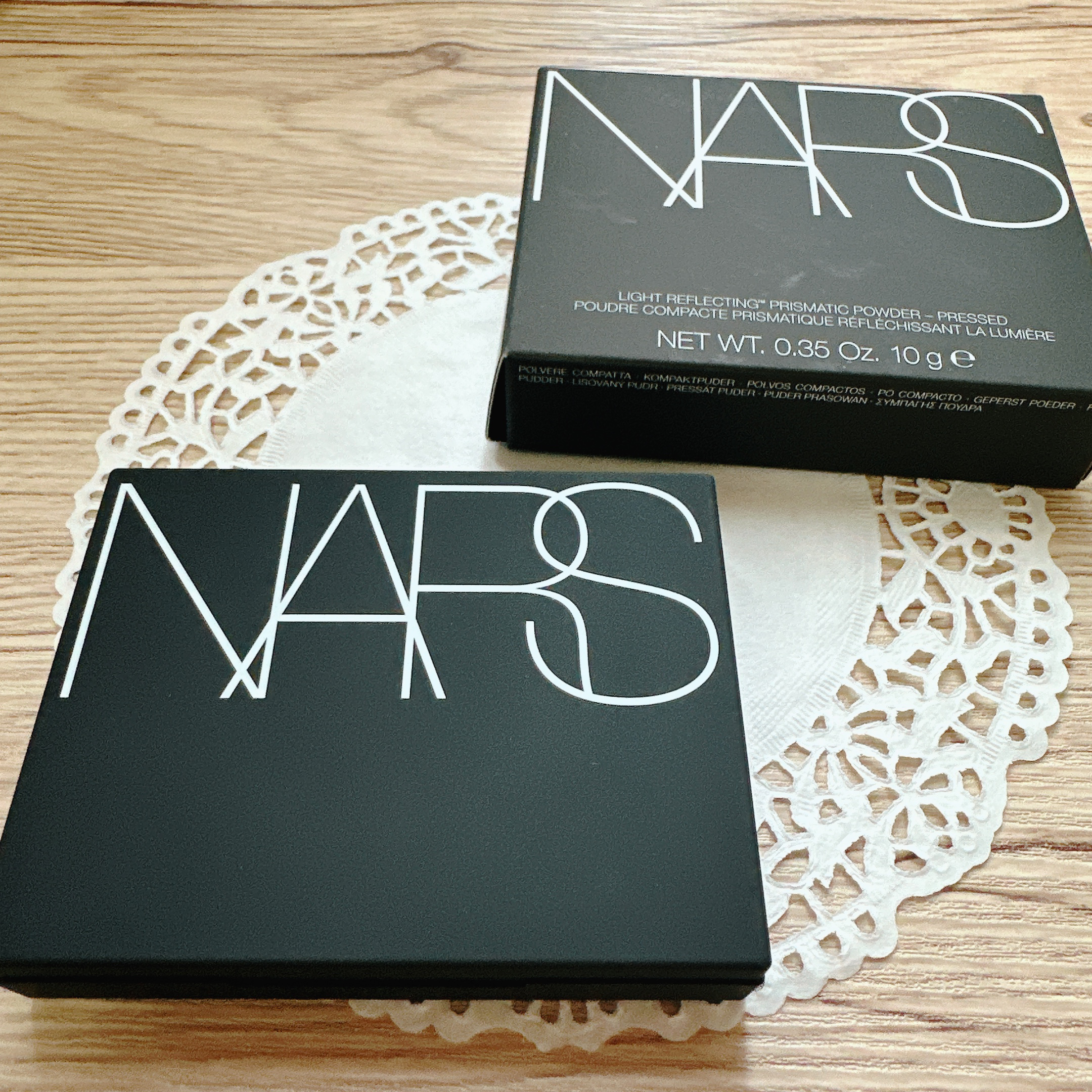 ライトリフレクティング プリズマティックパウダー 04852（限定色）/NARS/プレストパウダーを使ったクチコミ（2枚目）