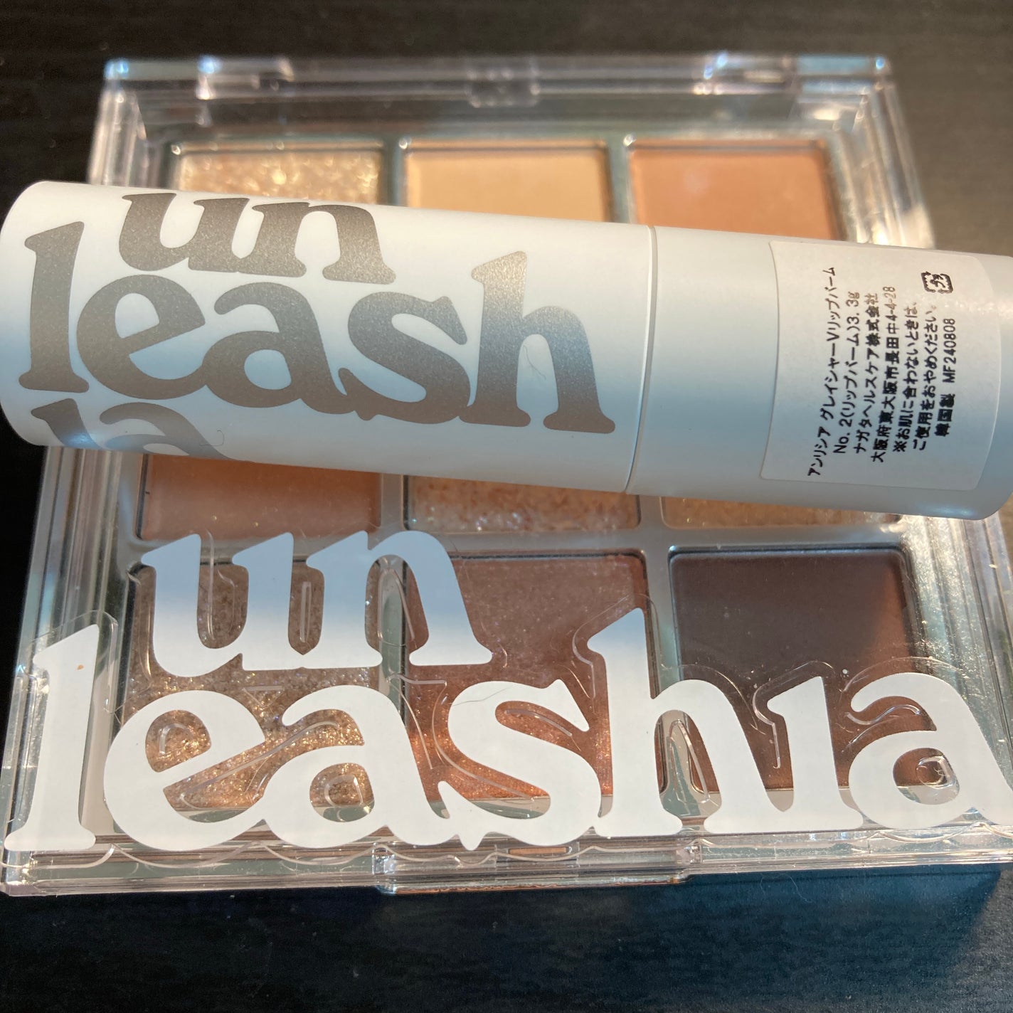 グリッターペディアアイパレット/unleashia/アイシャドウパレットを使ったクチコミ(1枚目)