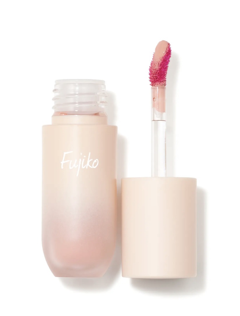 ⽔彩チーク 01 マイスイートピンク/Fujiko/リキッドチークを使ったクチコミ（1枚目）