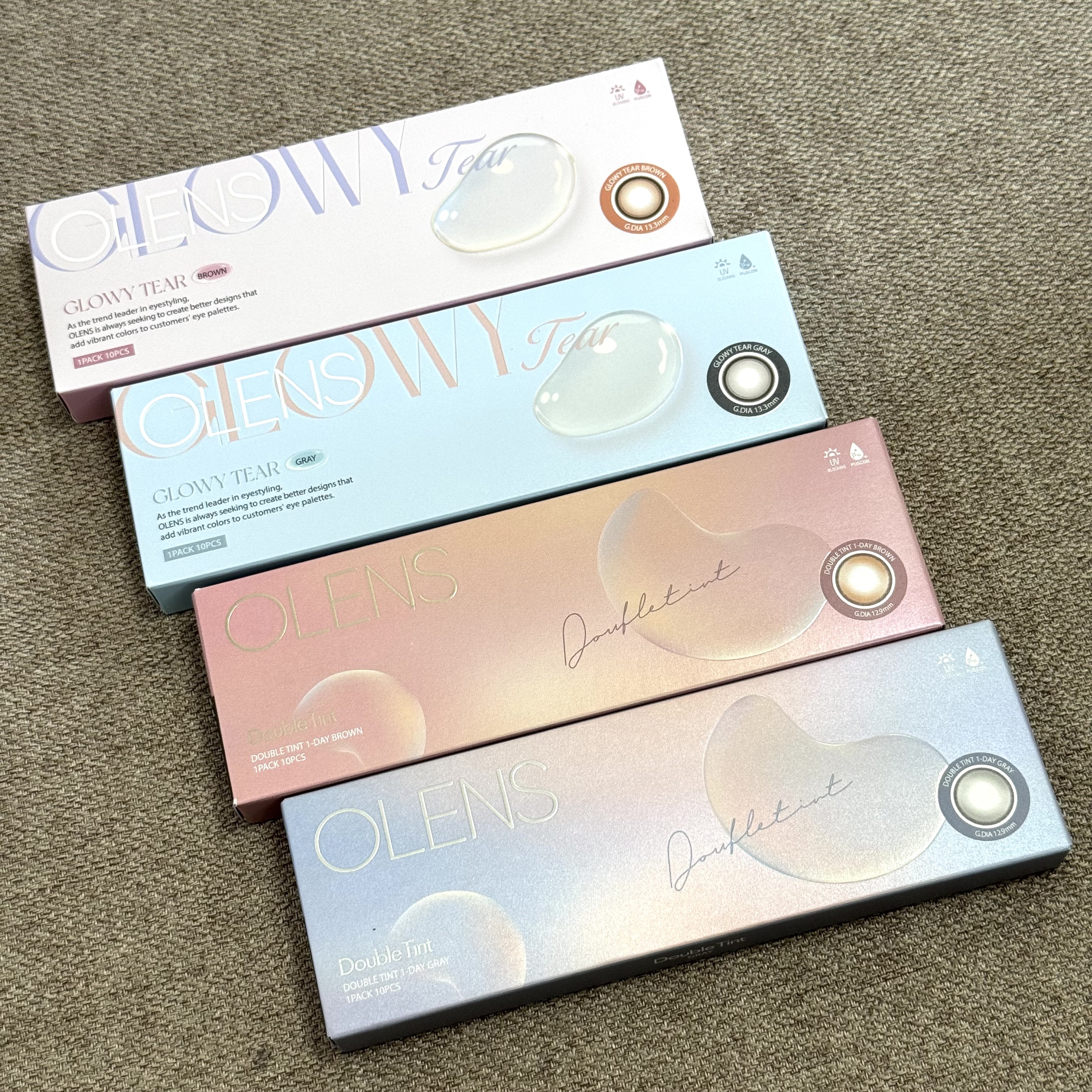 Double Tint 1day/OLENS/カラーコンタクトレンズを使ったクチコミ（2枚目）