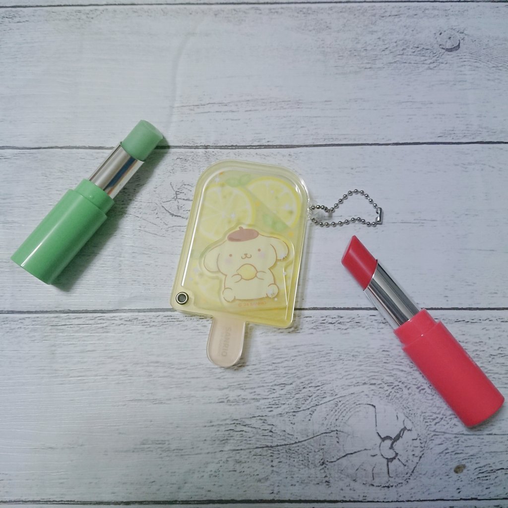 Oh!Baby スクラブリップバーム IF （いちごフラッペの香り）/ハウス オブ ローゼ/リップスクラブを使ったクチコミ（2枚目）