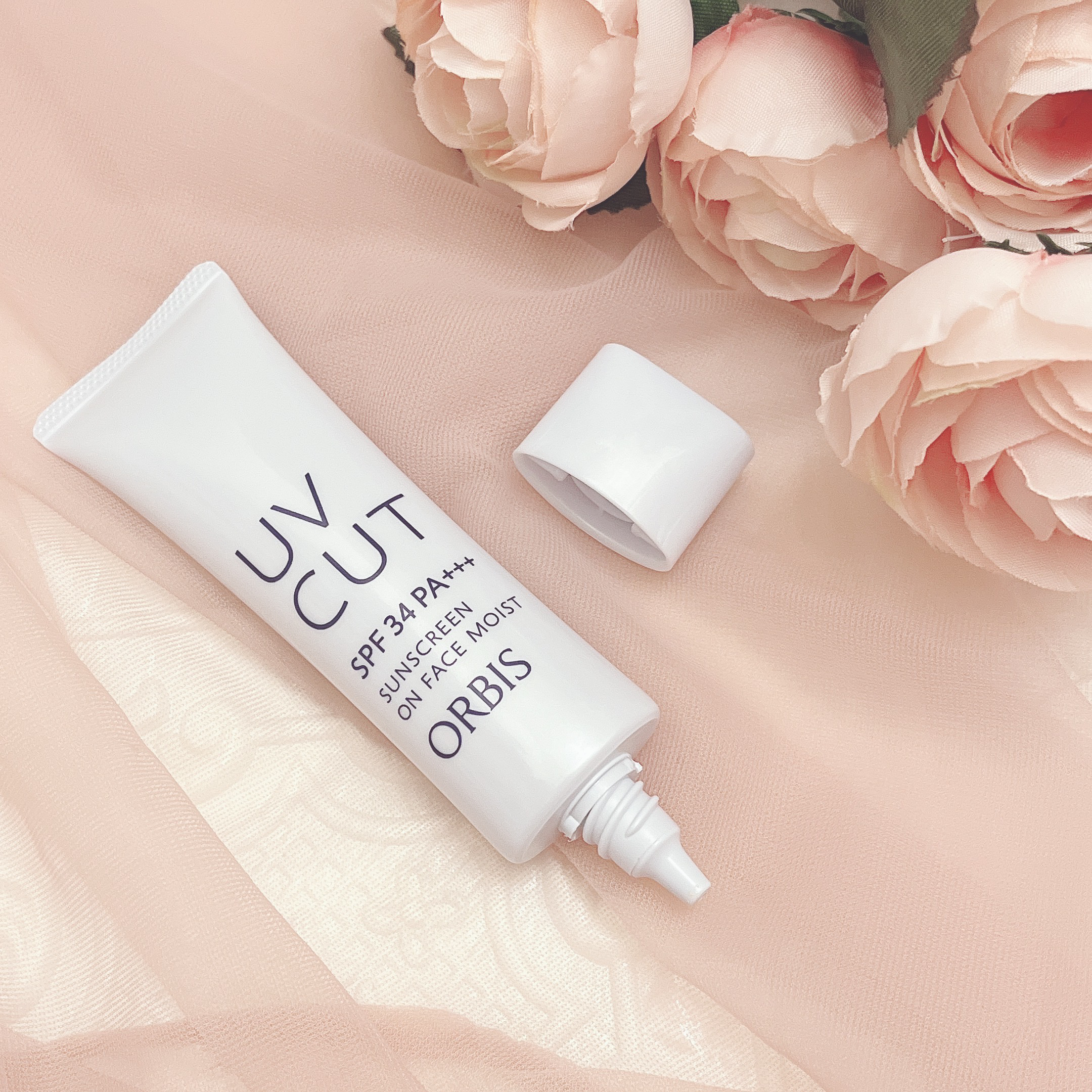 サンスクリーン(R)オンフェイス モイスト/オルビス/日焼け止めクリームを使ったクチコミ（2枚目）