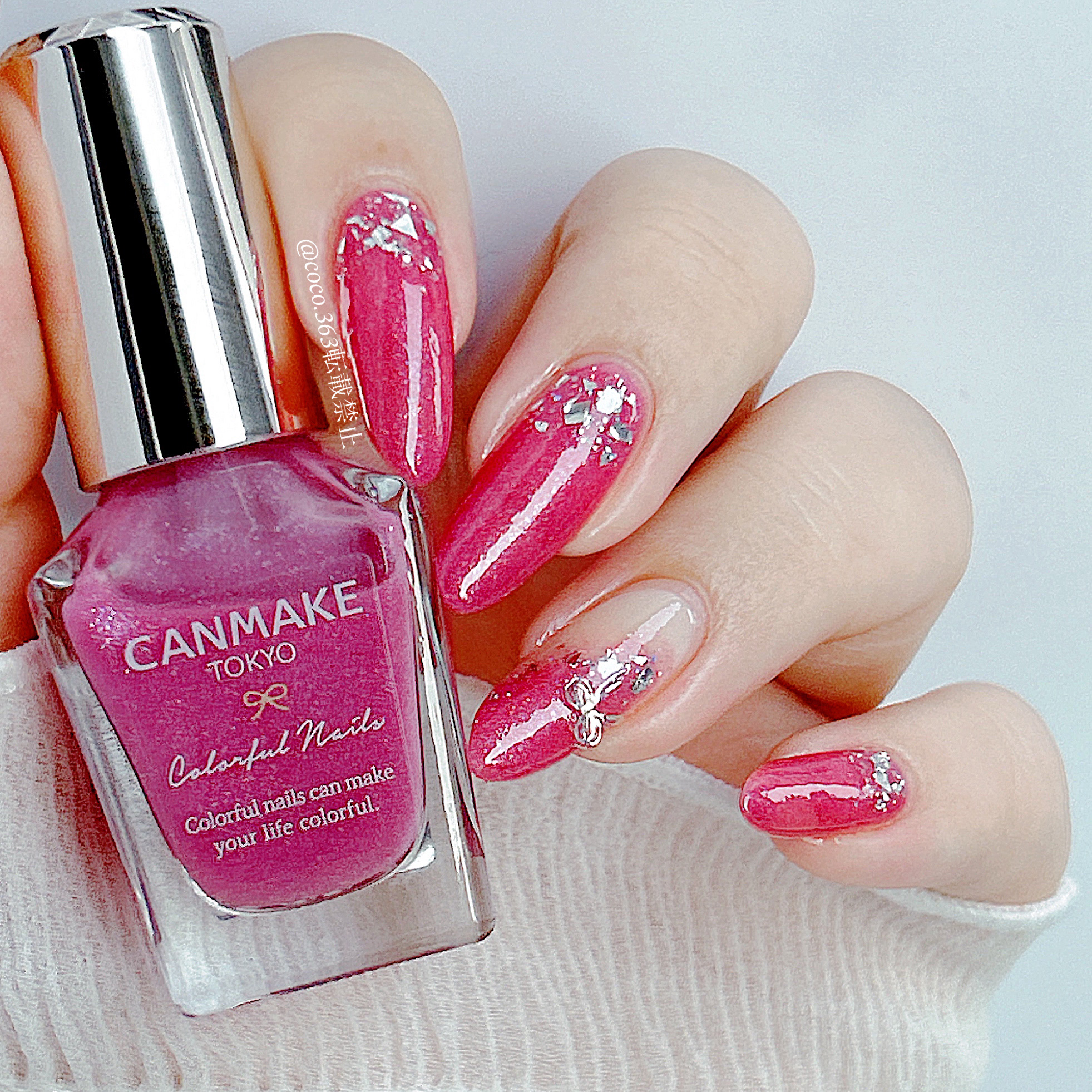 ネイルパーツシール/and us/ネイルシールを使ったクチコミ（3枚目）