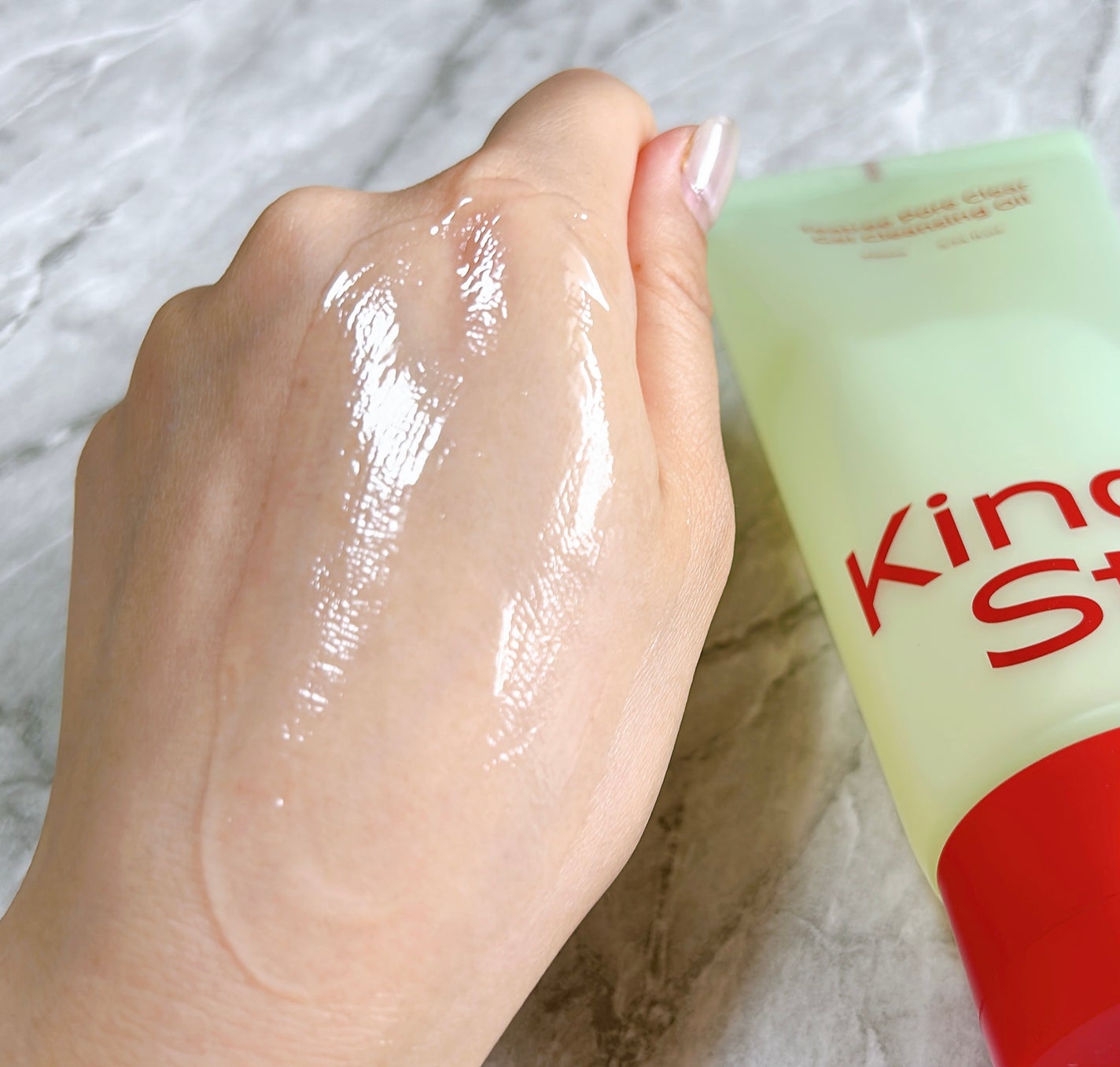 ティーツリージェルクレンジングオイル/KindStep/クレンジングジェルを使ったクチコミ(5枚目)