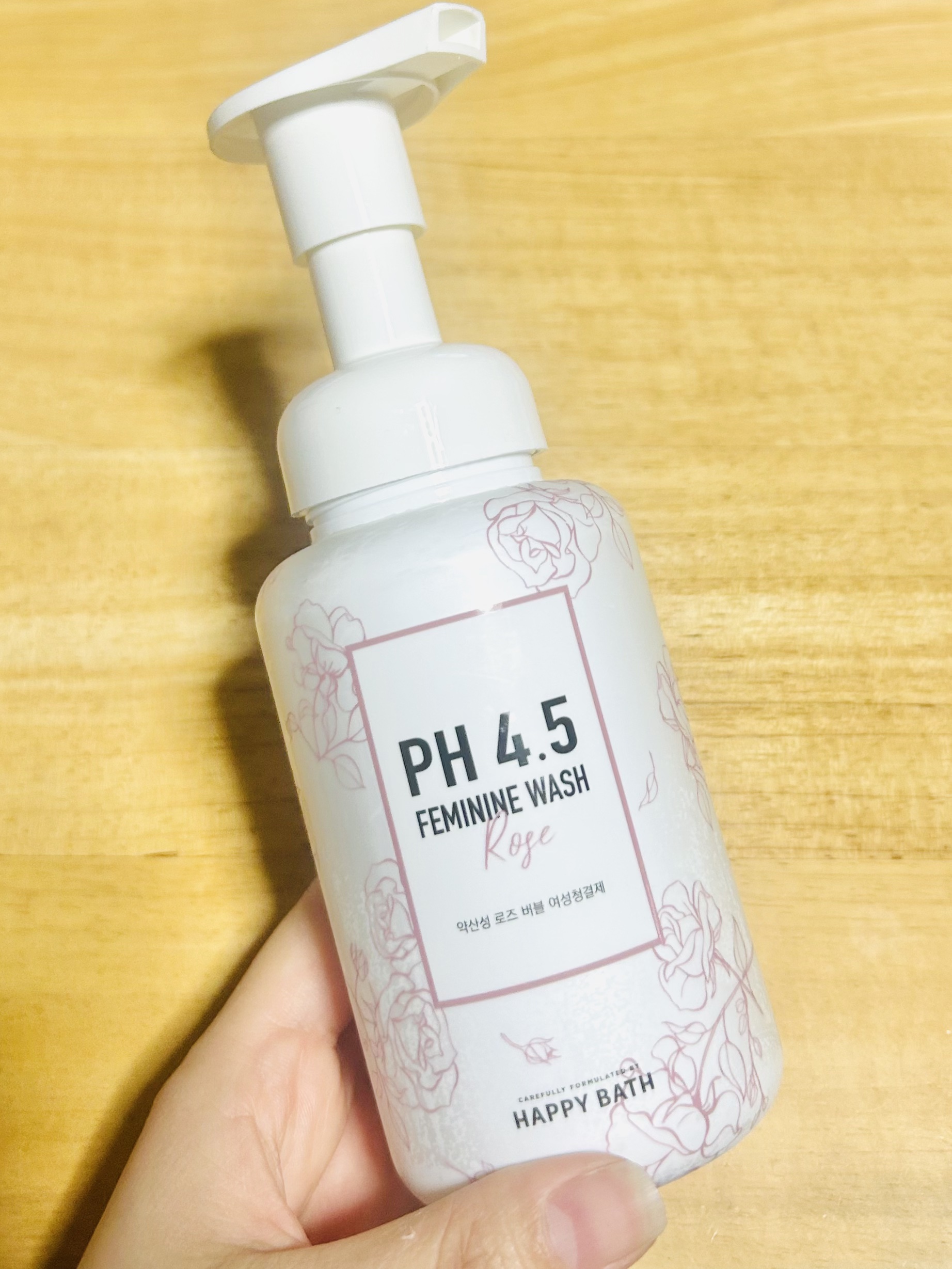 フェミニンウォッシュ/HAPPY BATH/デリケートゾーンケアを使ったクチコミ（1枚目）